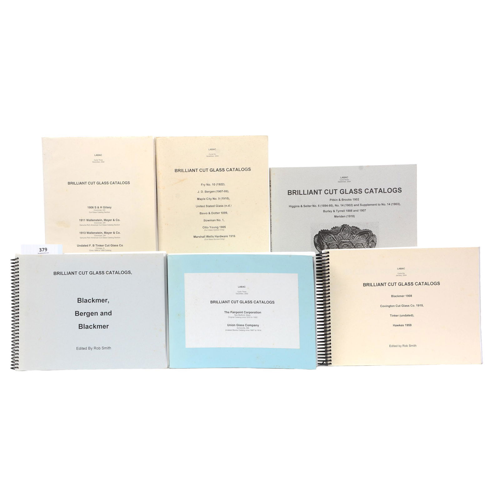 (6) LABAC Catalog Reprints Edited By Rob Smith (1 of 3)