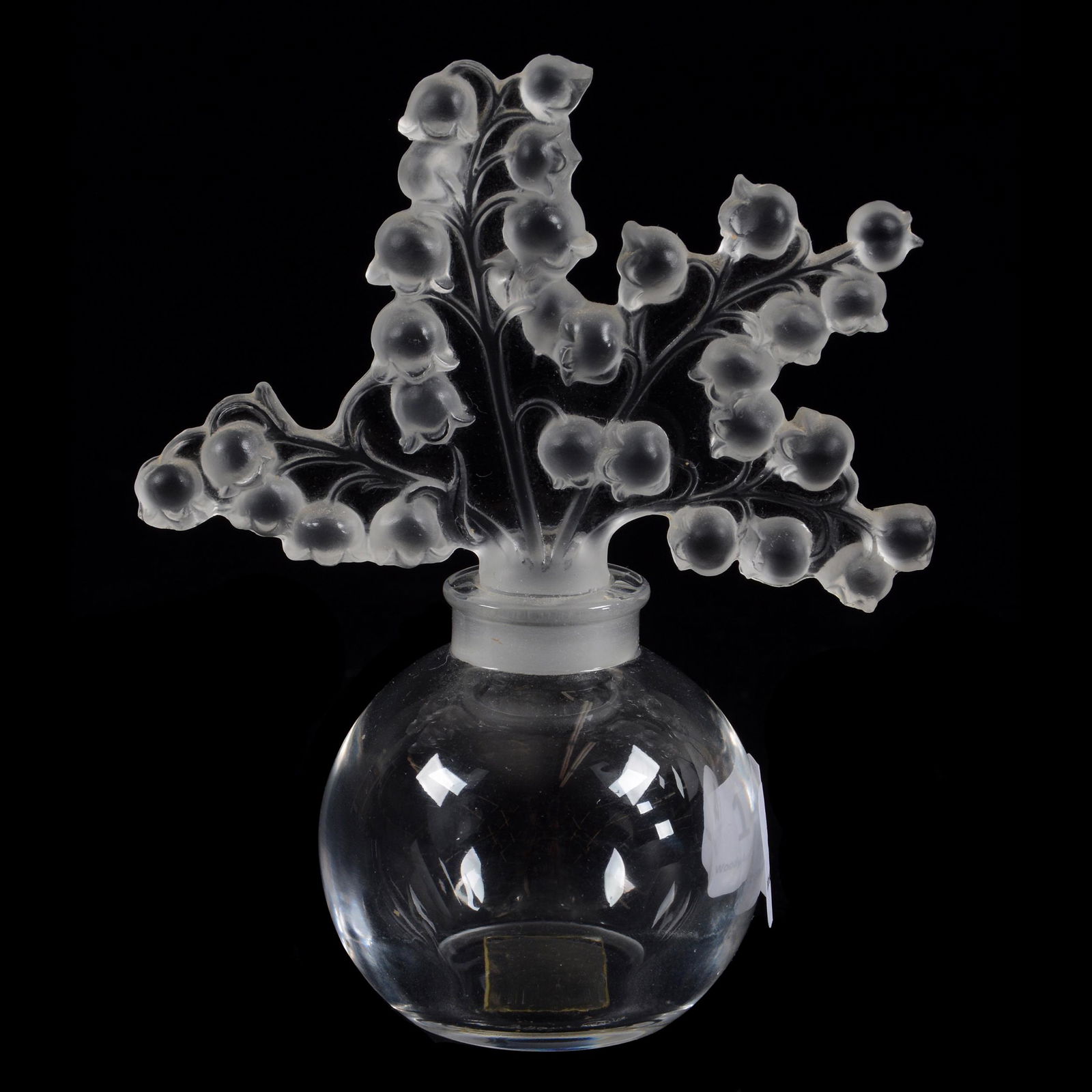 Perfume Bottle Signed Lalique France, Clairfontaine (1 of 3)