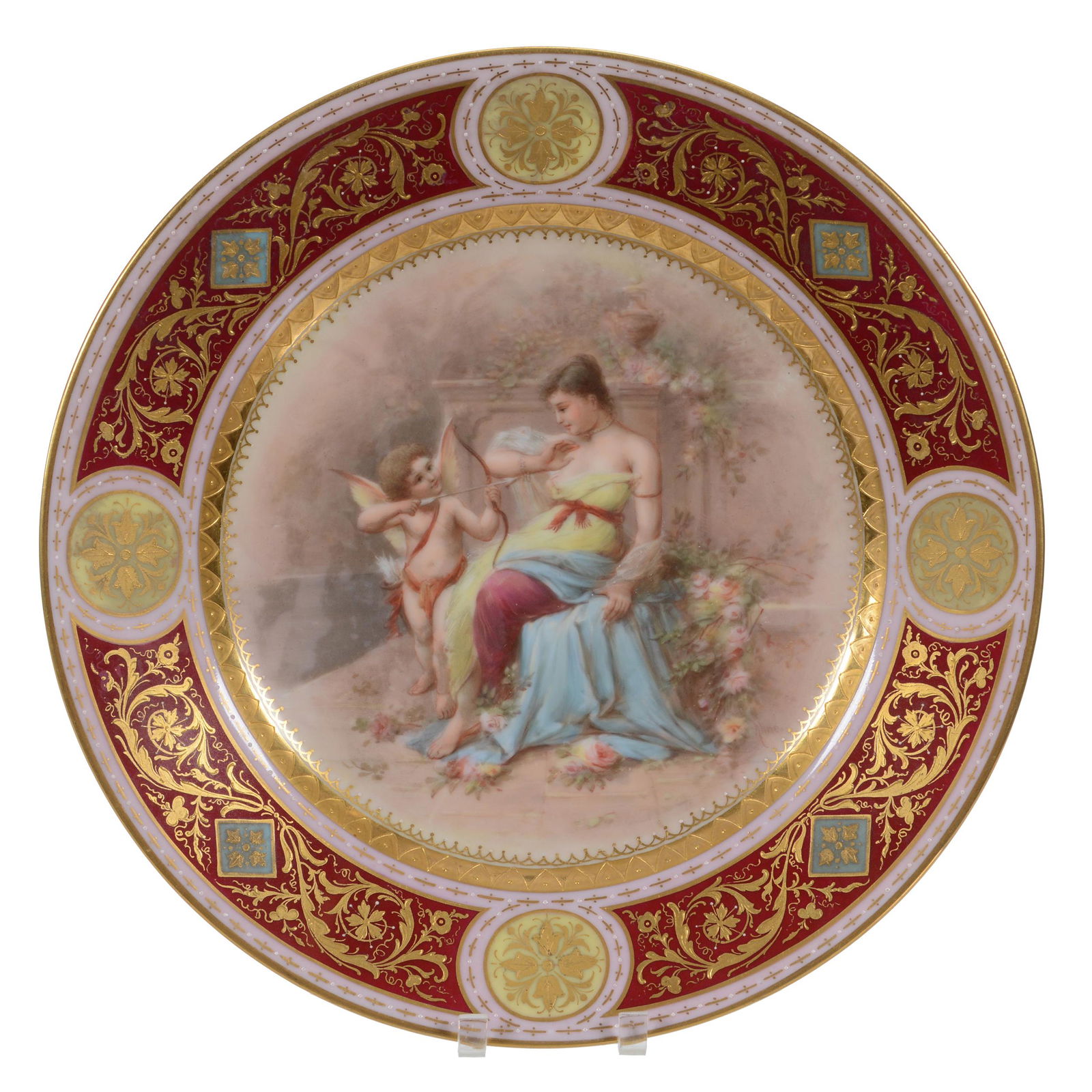 Plate Unmarked Beehive, Titled Soll Ich (Should I) (1 of 2)