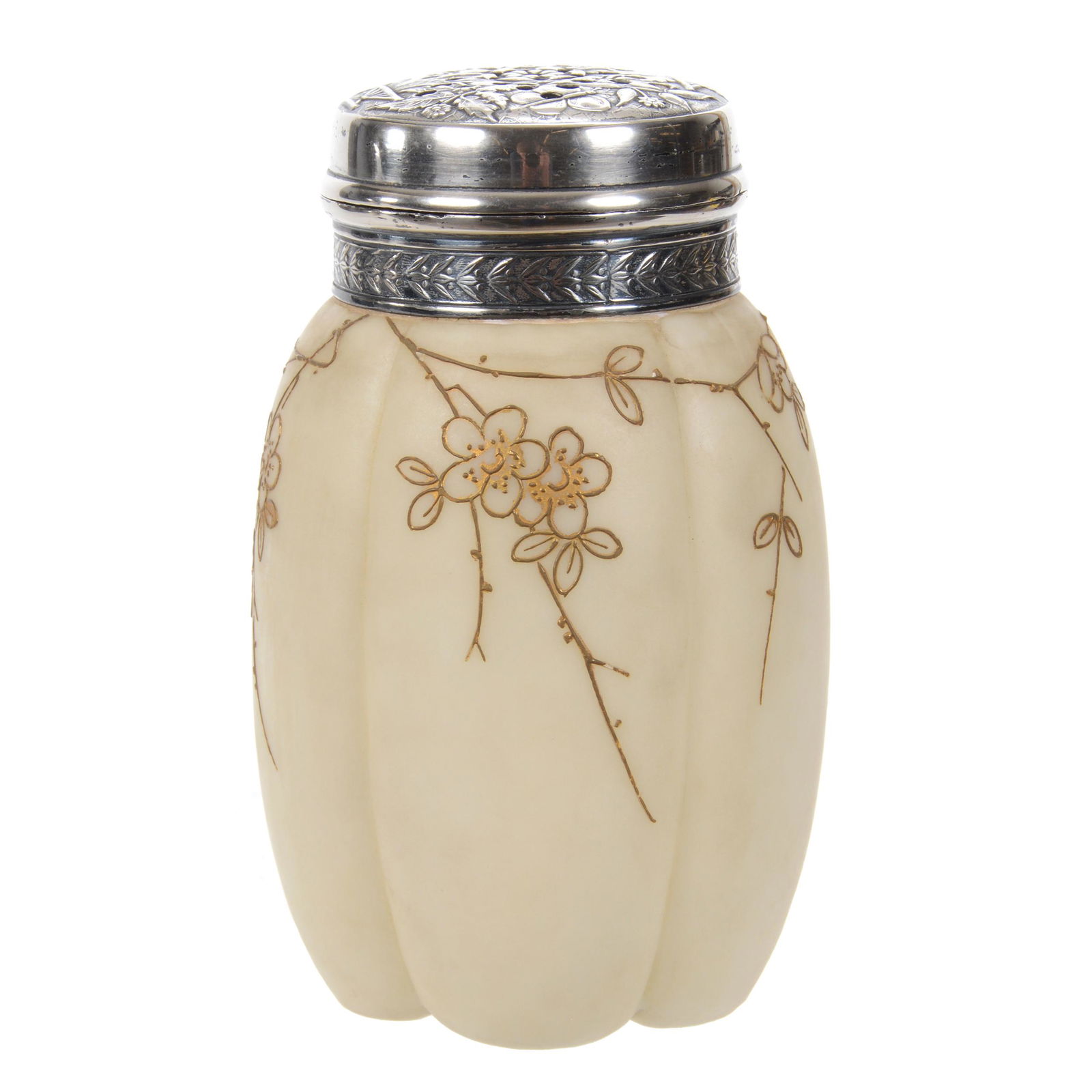 Sugar Shaker, Unmarked Mt. Washington Art Glass (1 of 3)