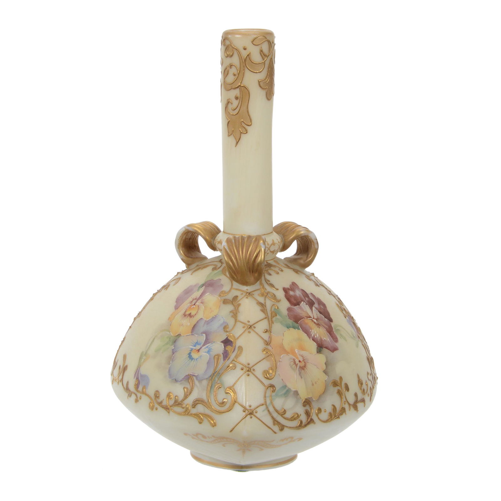 Vase Marked Crown Milano #563 Art Glass (1 of 3)