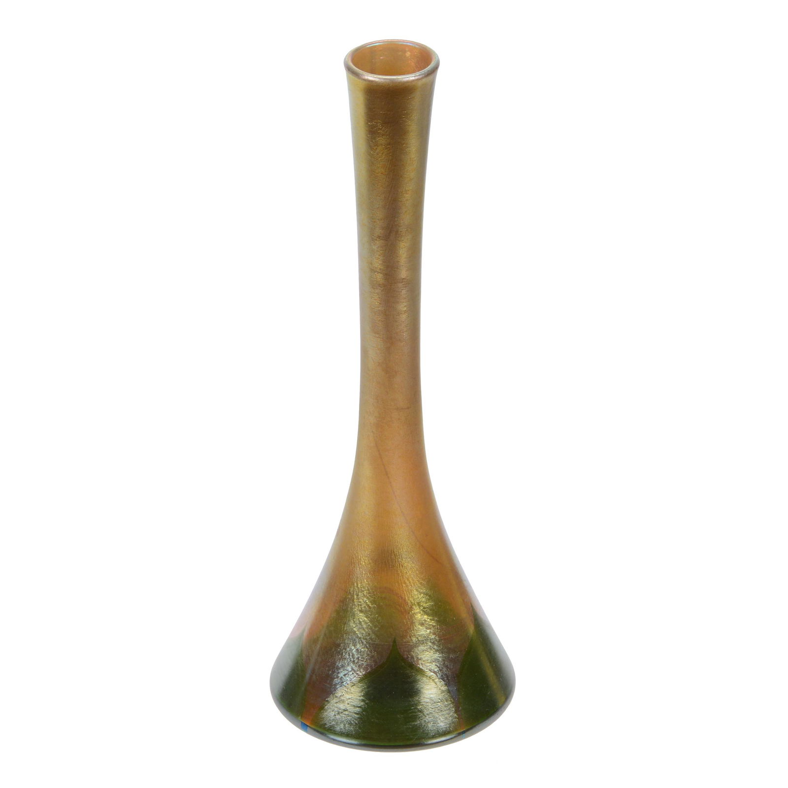 Vase, Signed LC Tiffany-Favrile #3112J, Art Glass (1 of 4)