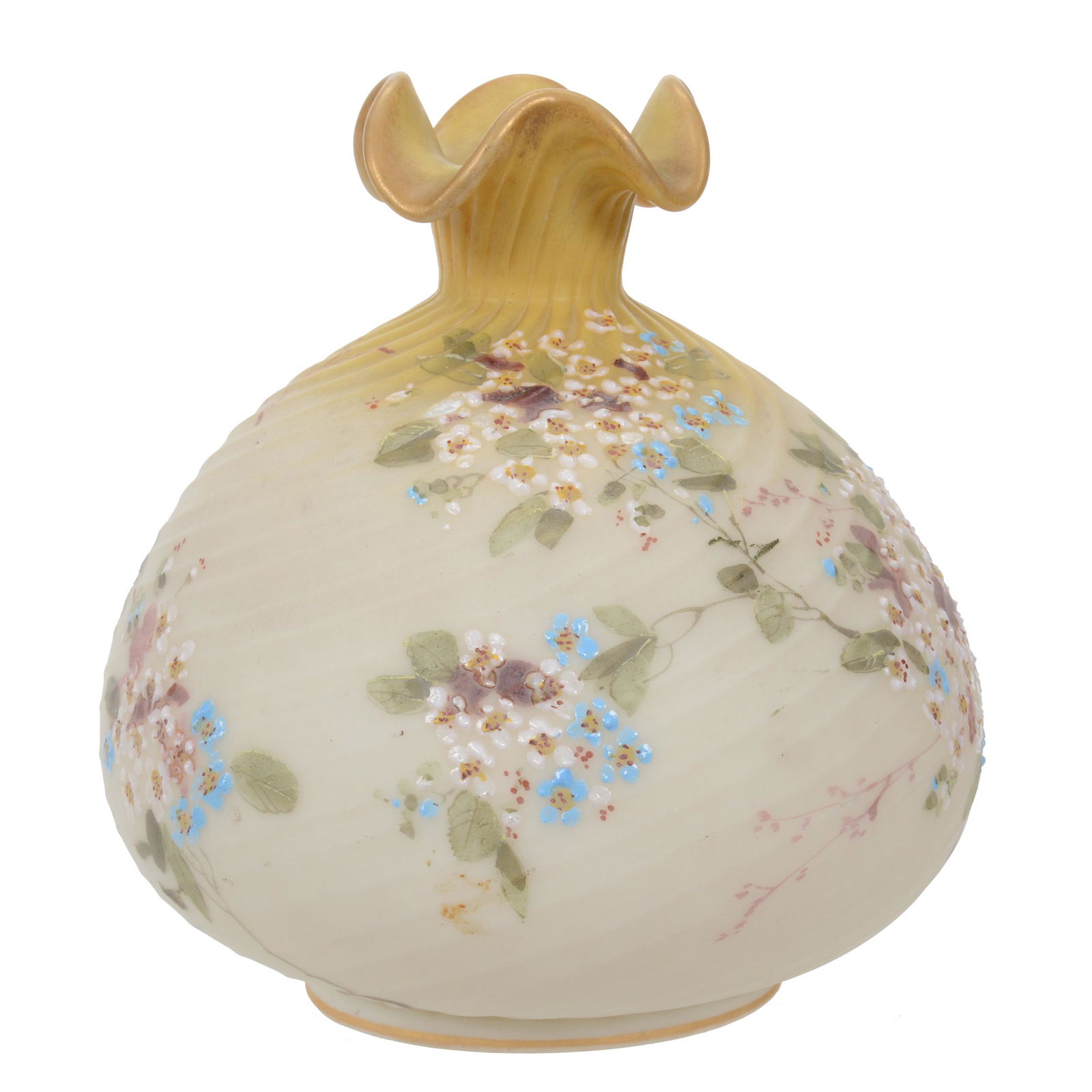 Vase, Unmarked Mt. Washington Crown Milano (1 of 3)