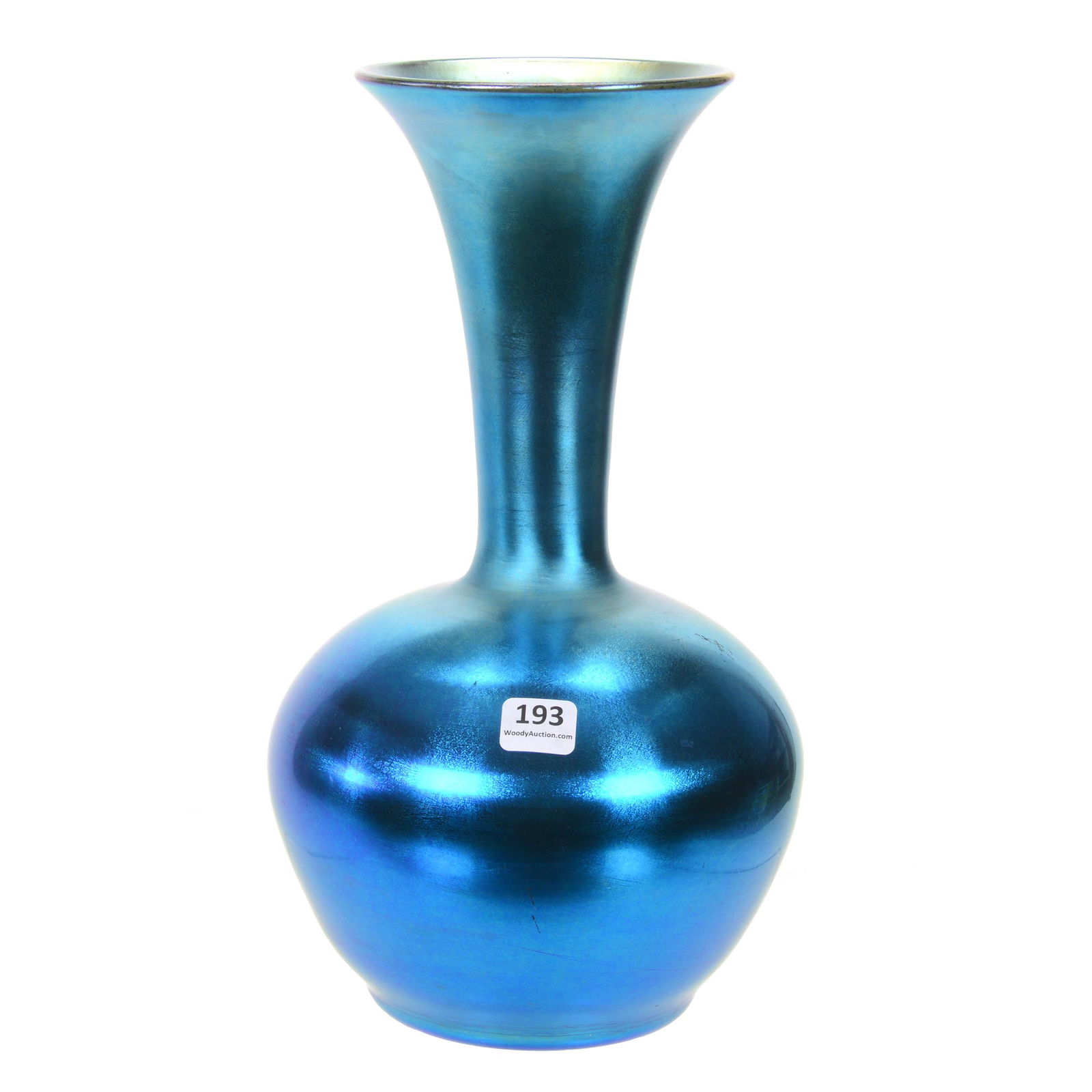 Vase Signed "Durand 1716-12" Art Glass (1 of 3)