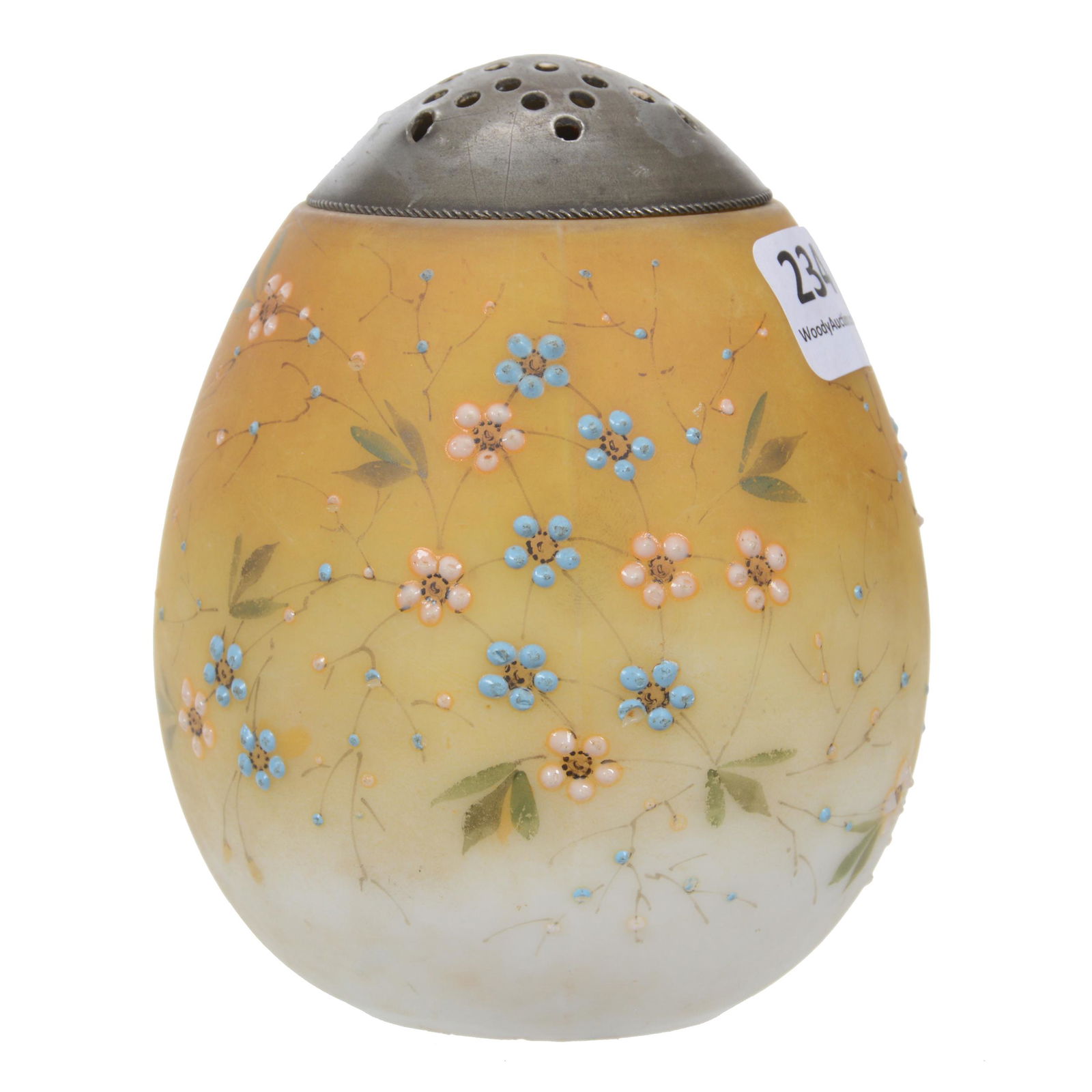 Sugar Shaker, Unmarked Mt. Washington Art Glass (1 of 3)