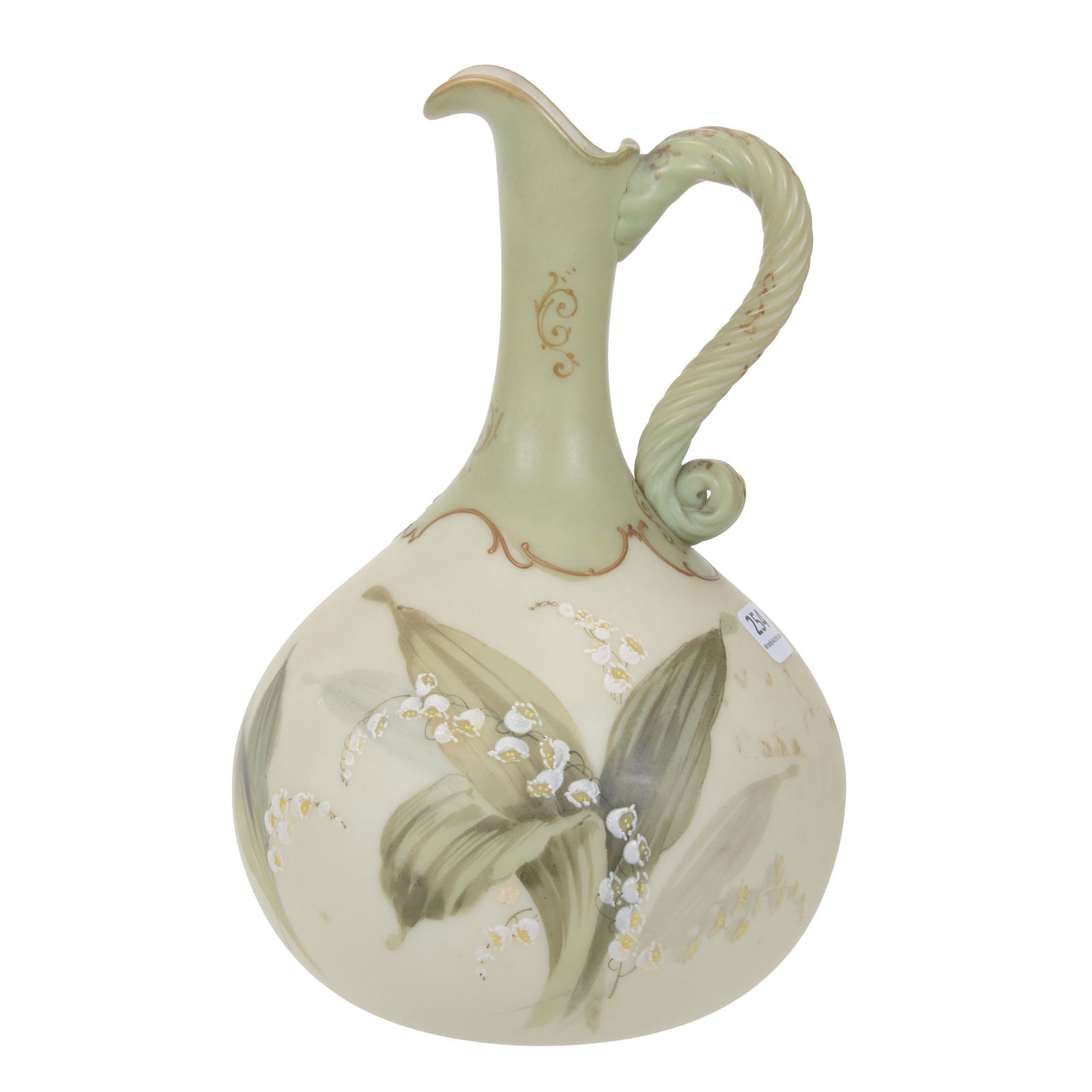 Ewer/Jug Marked Crown Milano #0559 Art Glass (1 of 3)