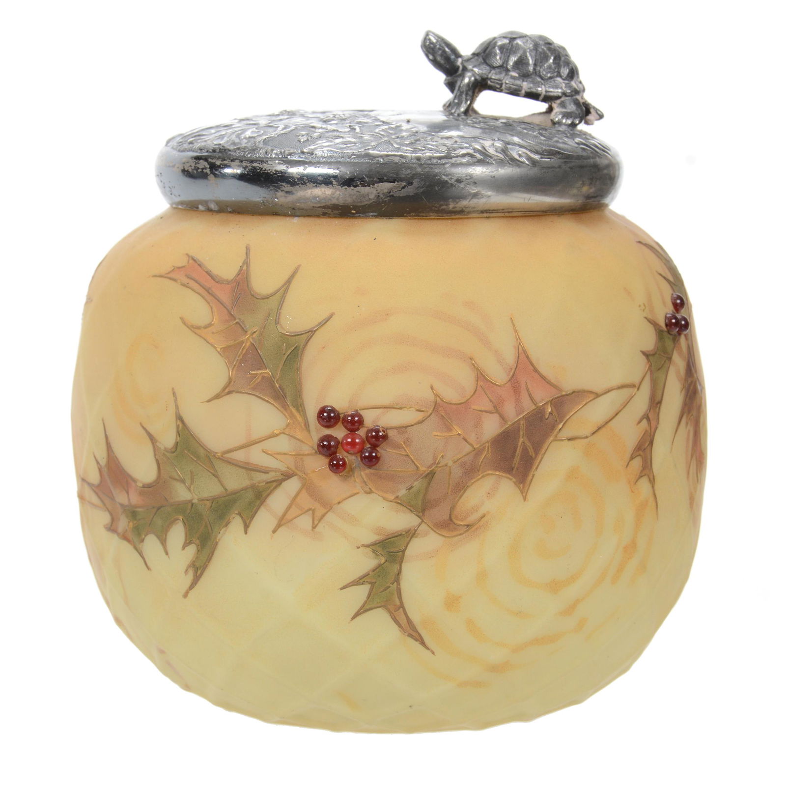 Covered Jar, Mt. Washington Crown Milano (1 of 3)