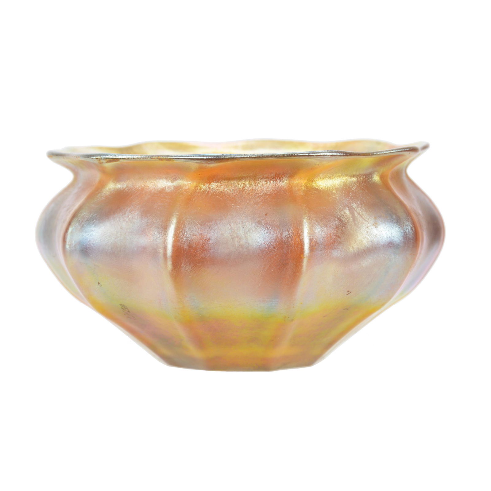 Bowl Signed "L.C. Tiffany-Favrile 404-3454M" (1 of 4)