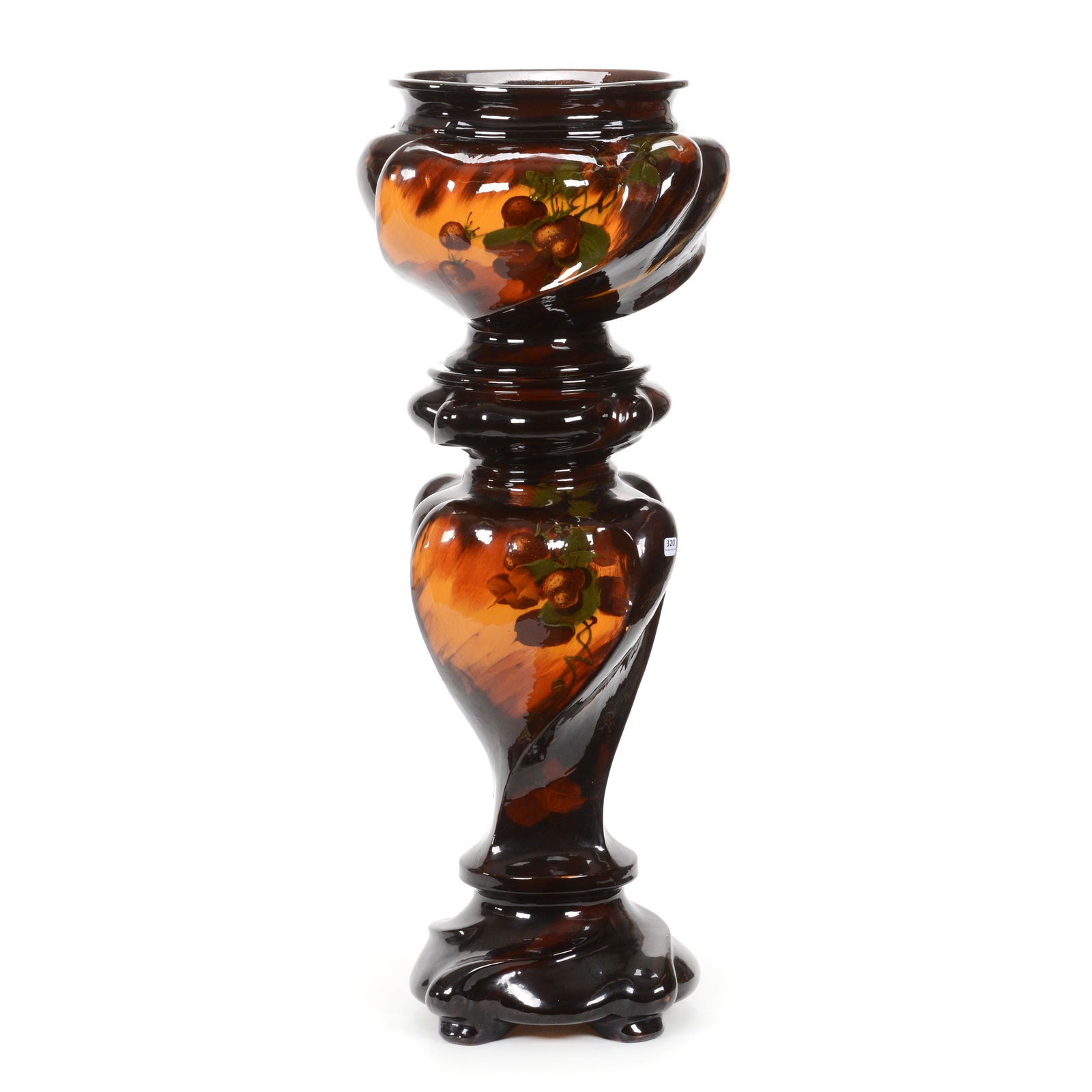 Jardiniere & Pedestal Marked Weller Art Pottery (1 of 6)