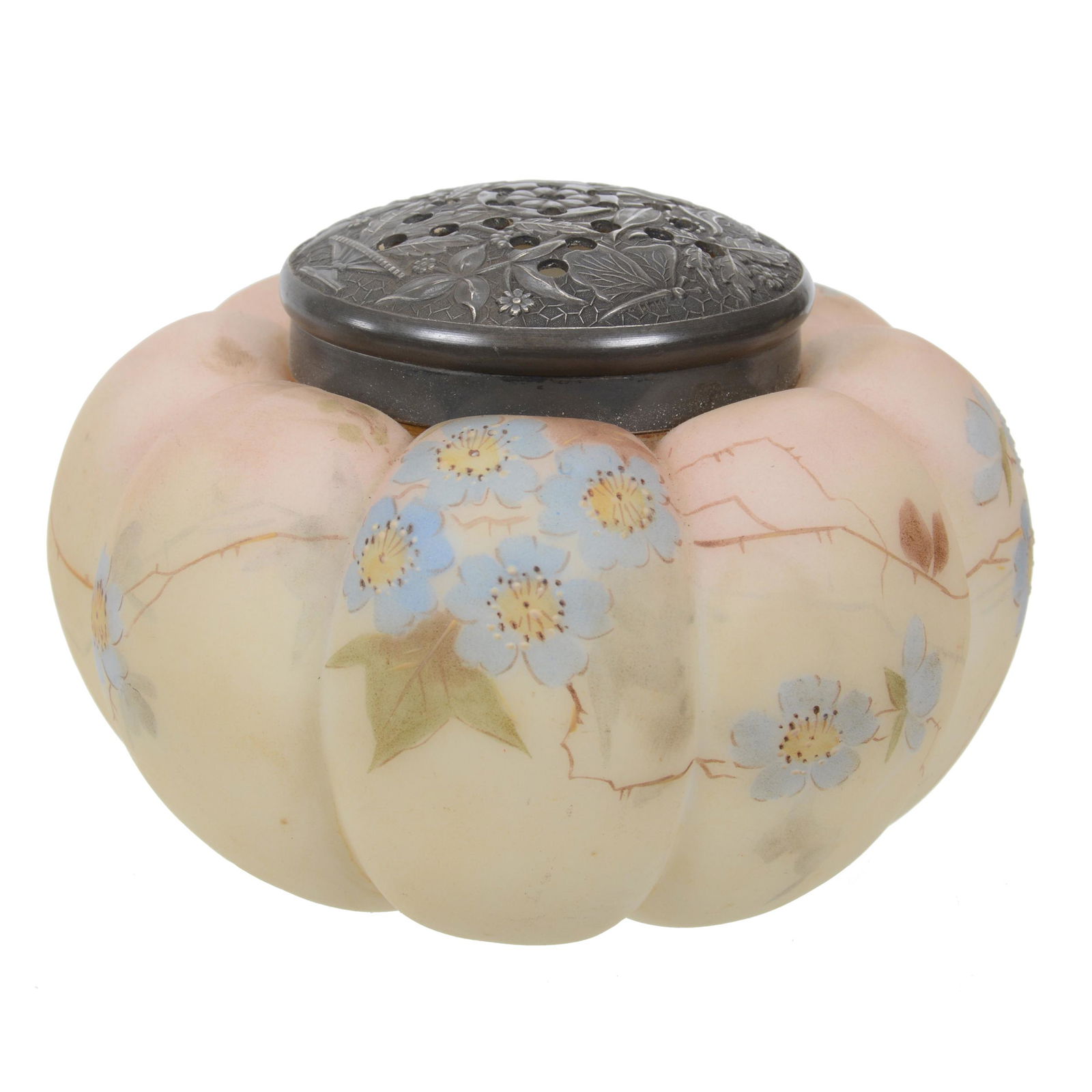 Sugar Shaker, Unmarked Mt. Washington Art Glass (1 of 3)