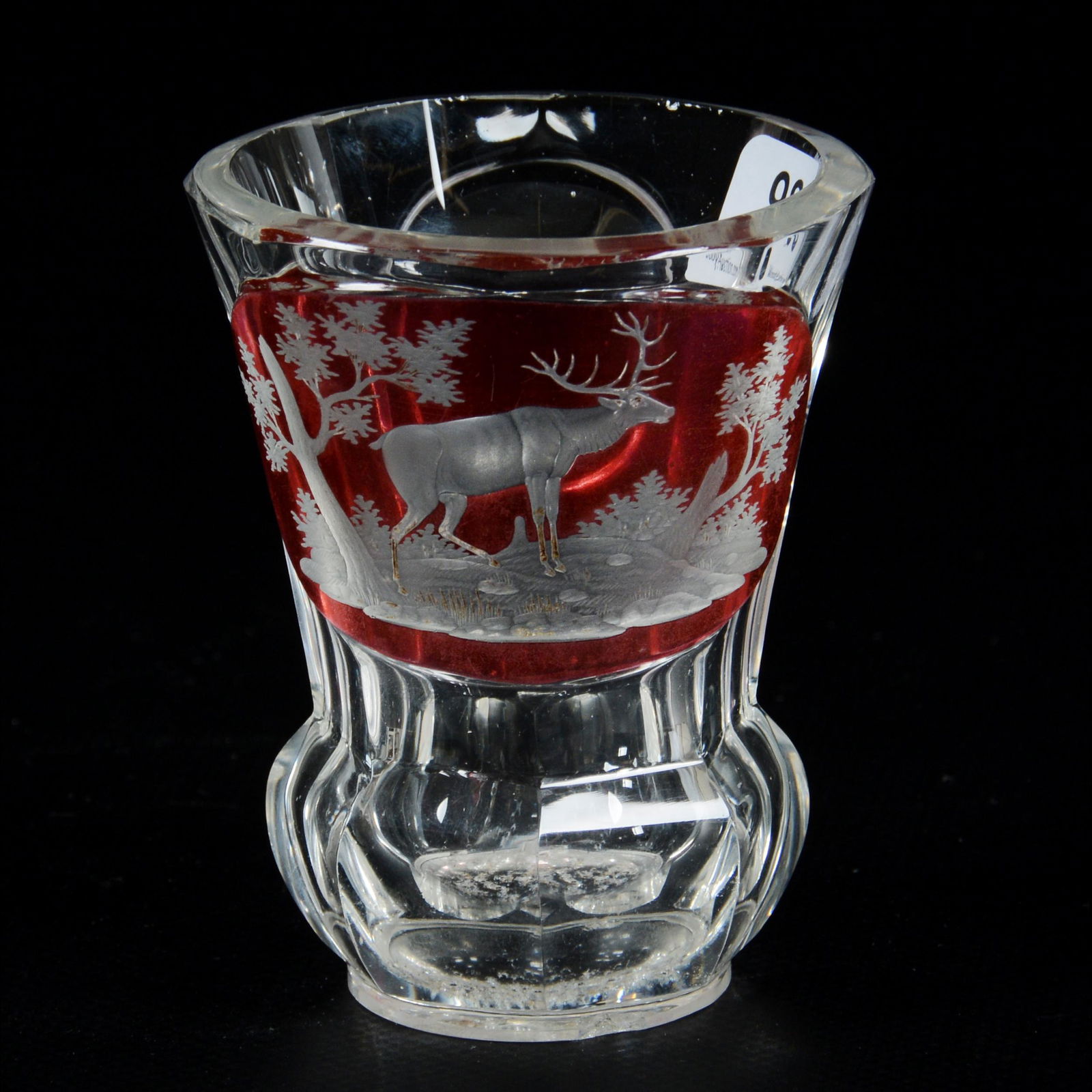 Glass, Bohemian Ruby Flash (1 of 5)