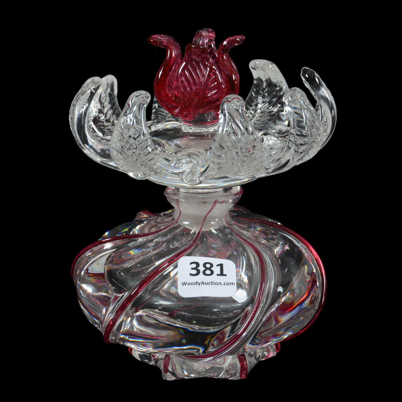 Perfume, Gundersen Clear Art Glass (1 of 3)
