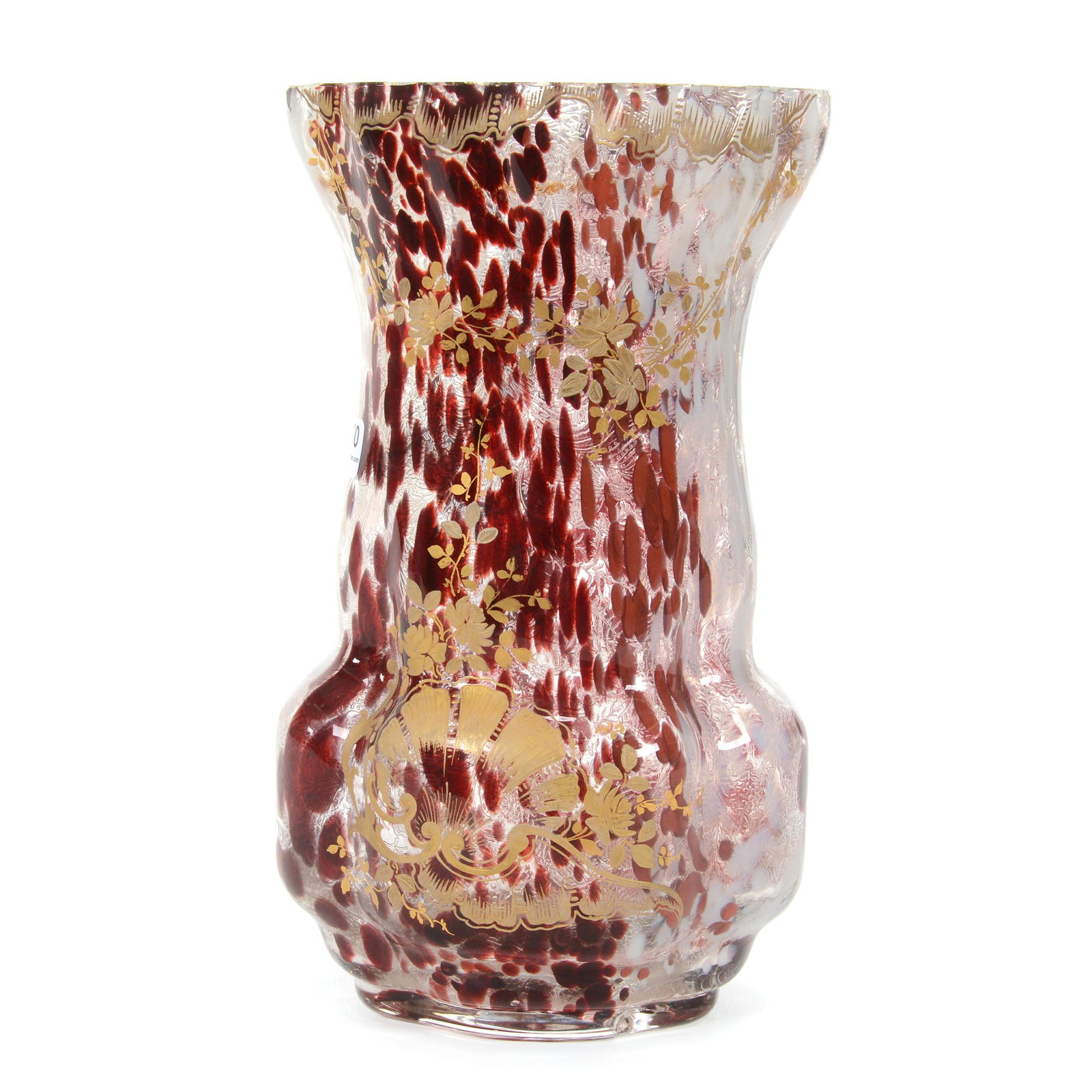 Vase, French Art Glass, Ernest B. Leveille (1841-1913) (1 of 4)