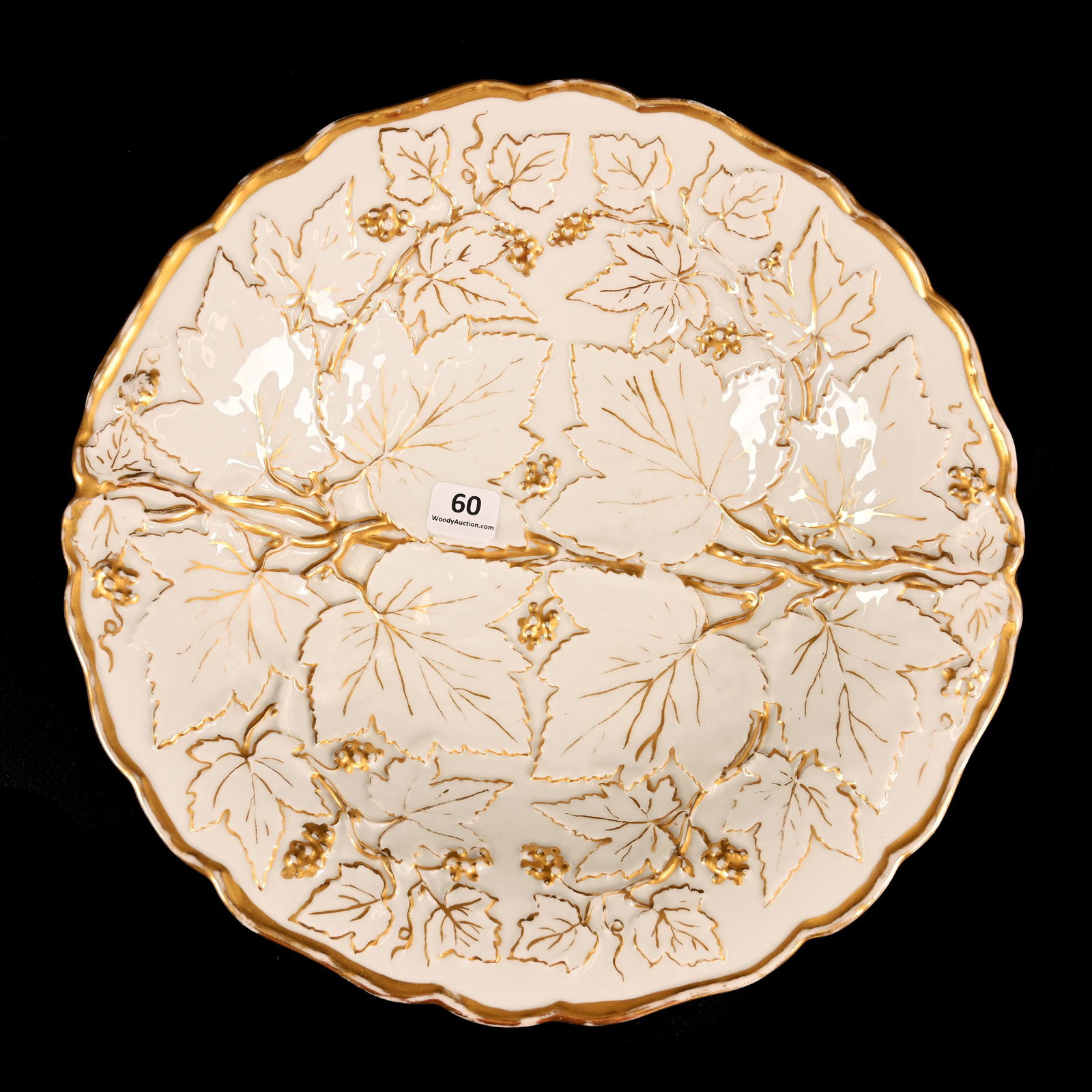 Plate/Low Bowl Marked Meissen (1 of 2)