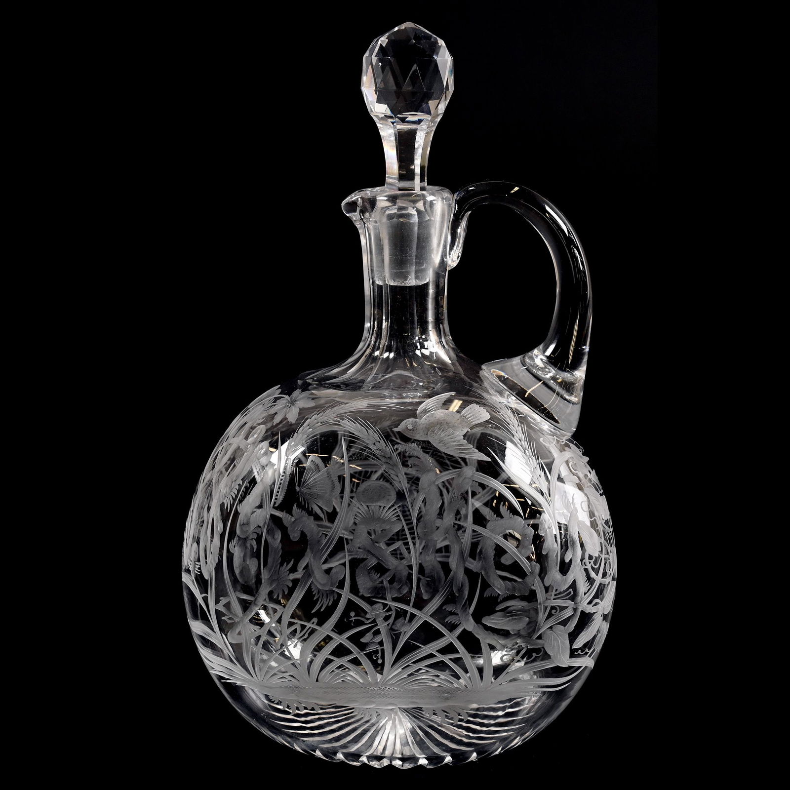 Decanter, American Brilliant Cut Glass (1 of 7)