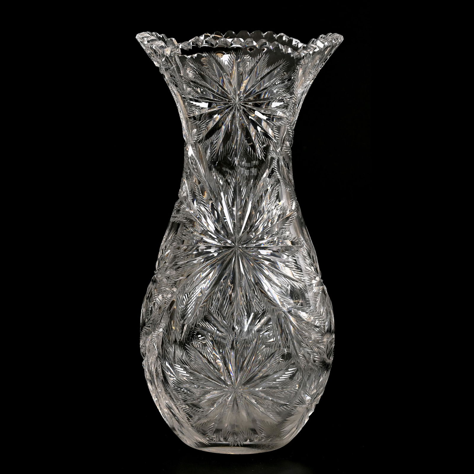 Vase, ABCG, Star And Feather Pattern (1 of 4)