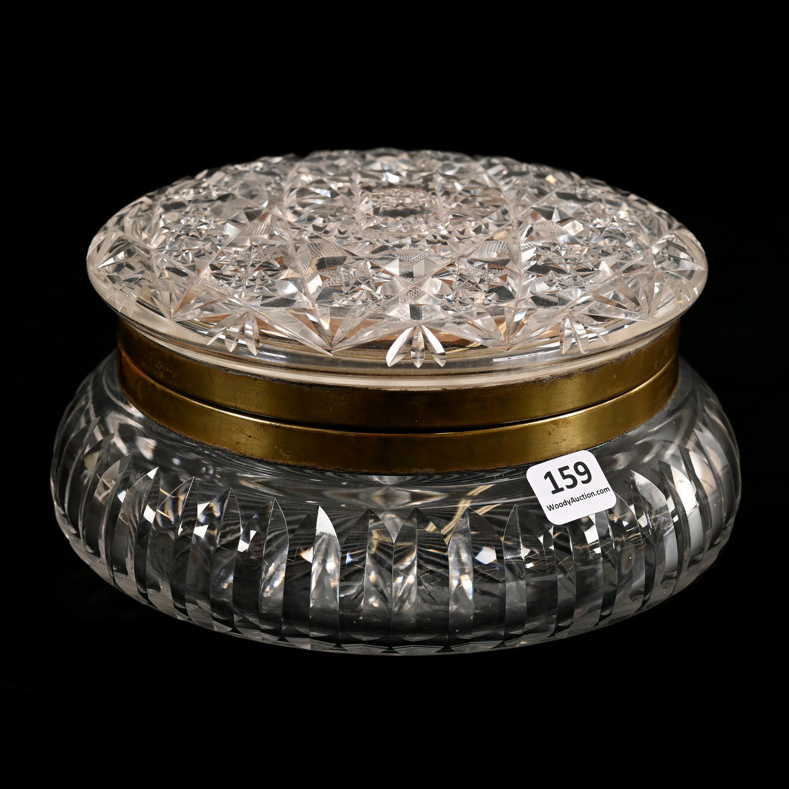 Dresser Box, American Brilliant Cut Glass (1 of 5)