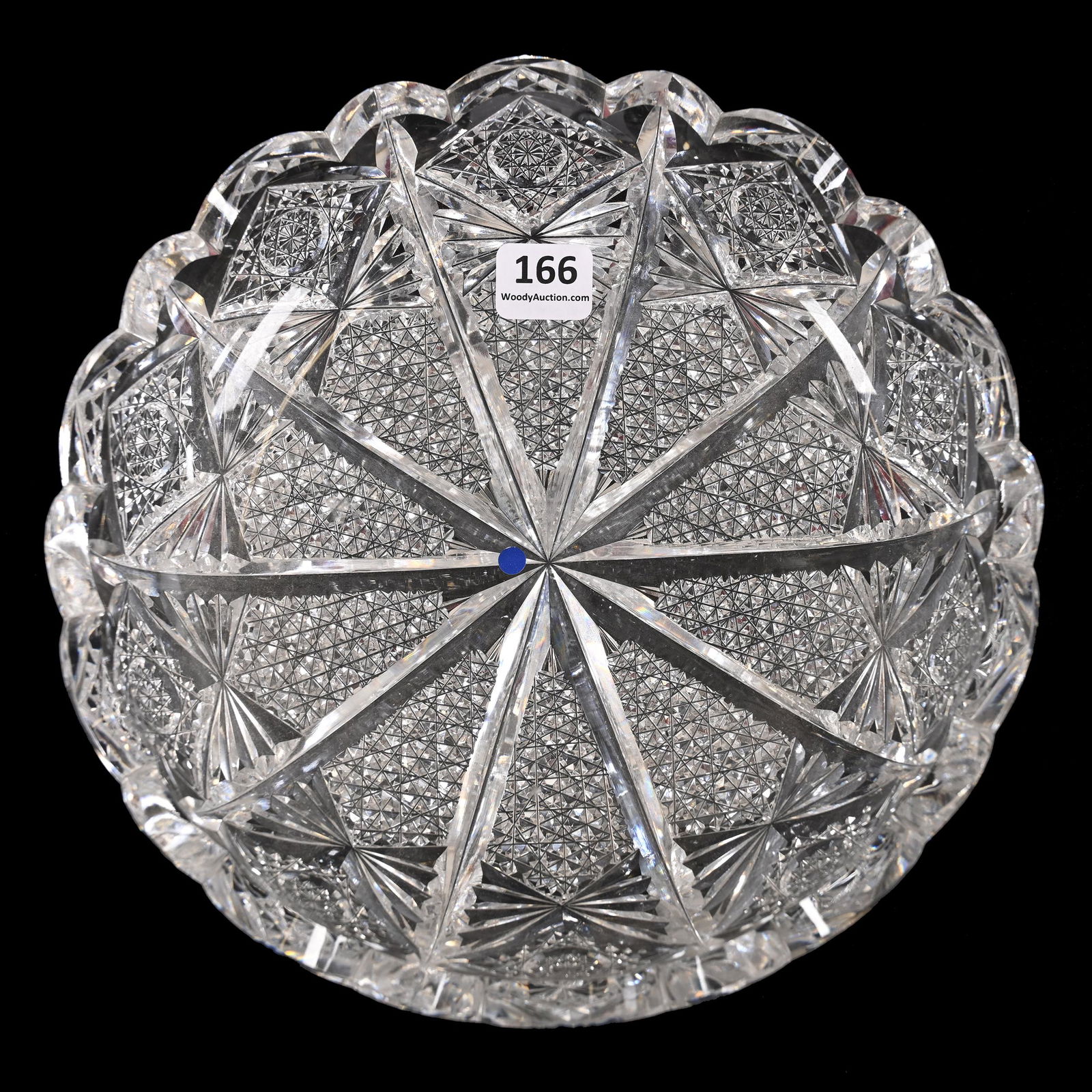 Bowl, ABCG, Signed Hawkes Napoleon Pattern (1 of 3)