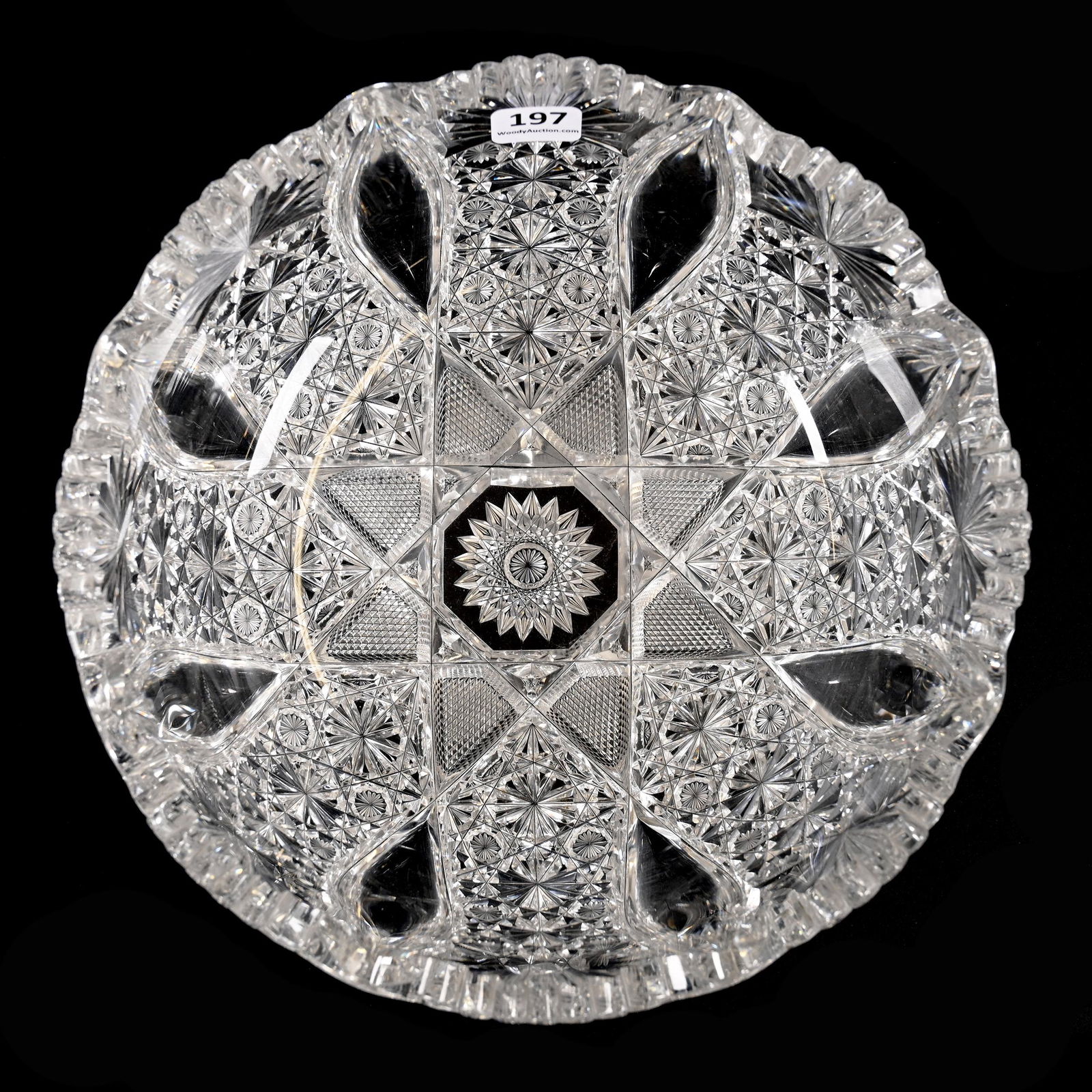 Bowl, ABCG, Grecian Pattern By Hawkes (1 of 4)