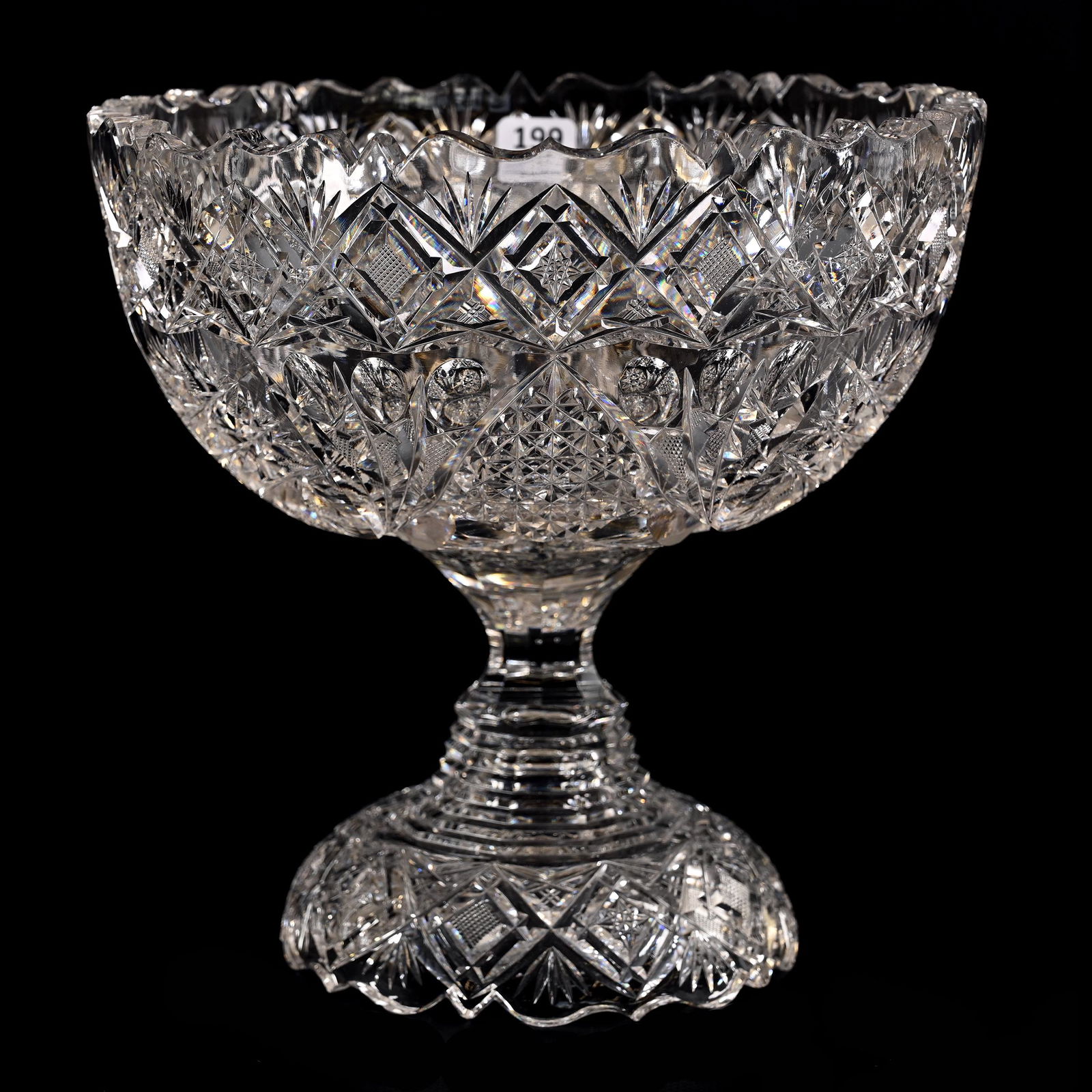 Comport/Footed Punch Bowl, ABCG (1 of 5)