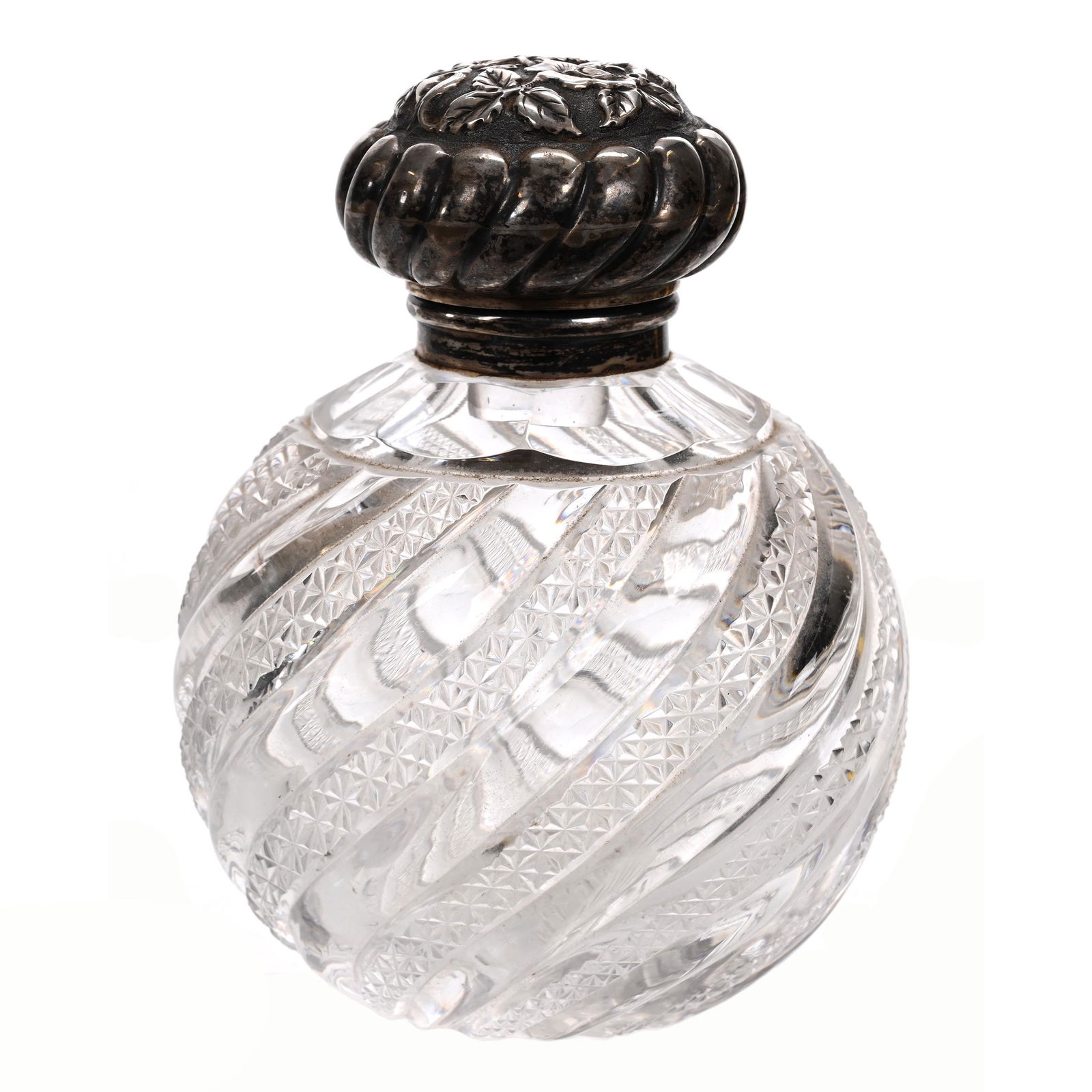 Cologne Bottle, Brilliant Period Cut Glass (1 of 7)