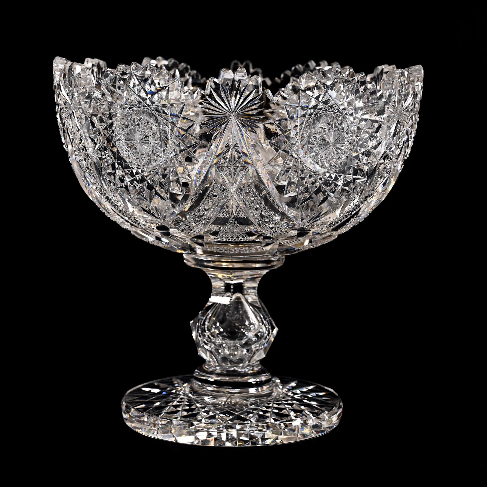 Compote, American Brilliant Cut Glass (1 of 3)