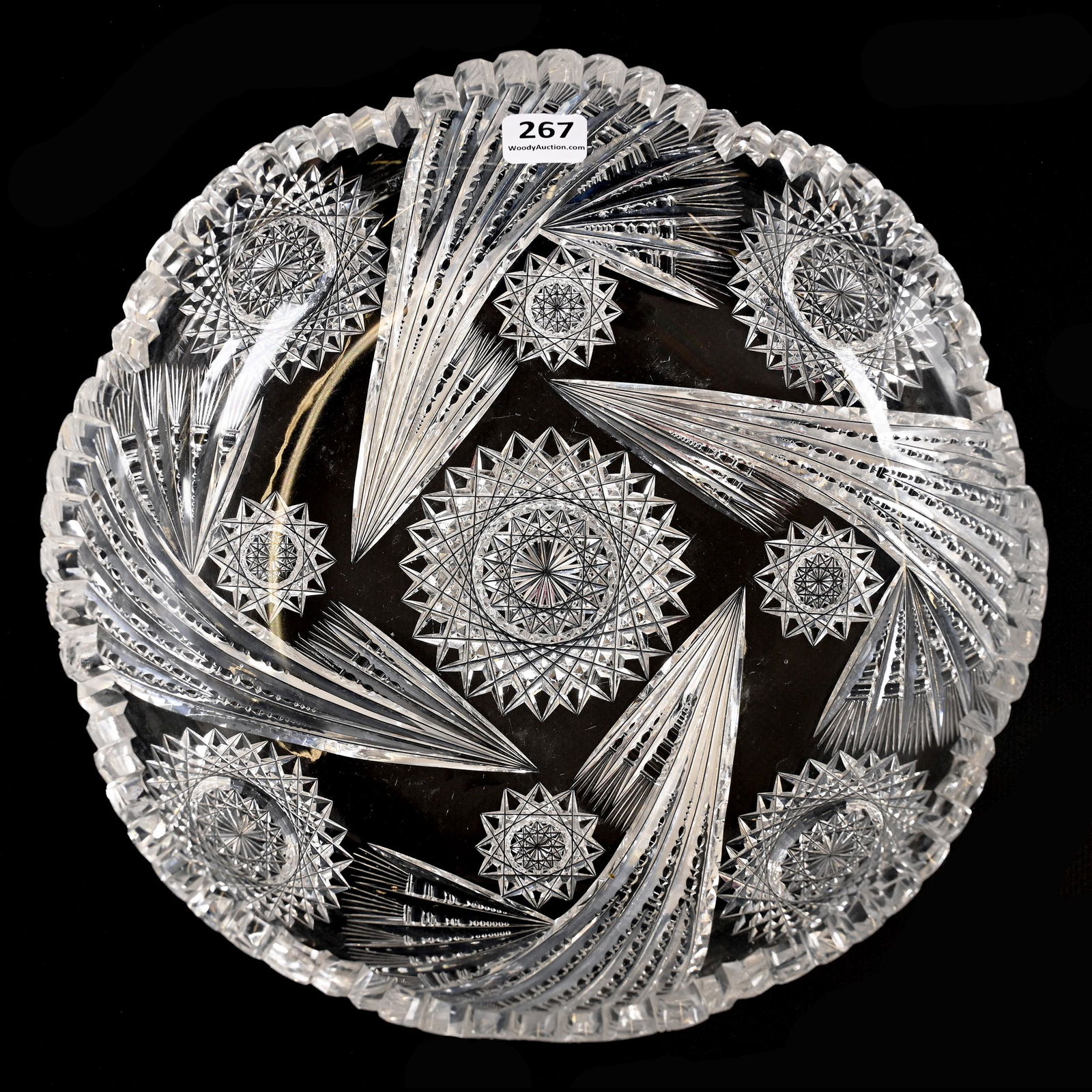 Bowl, ABCG, Signed J. Hoare Comet Pattern (1 of 3)