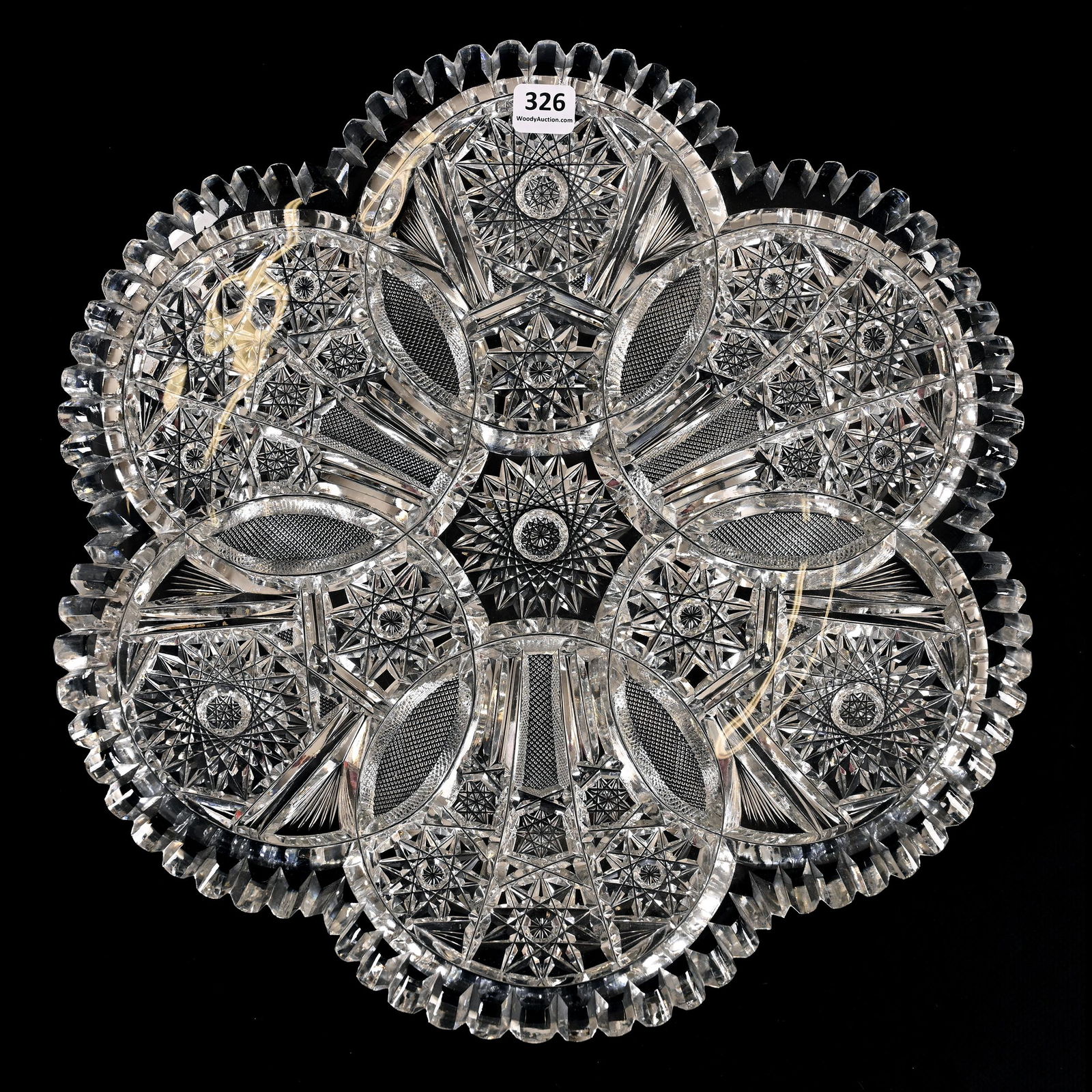 Round Tray, ABCG, Claremont Pattern By Bergen (1 of 3)