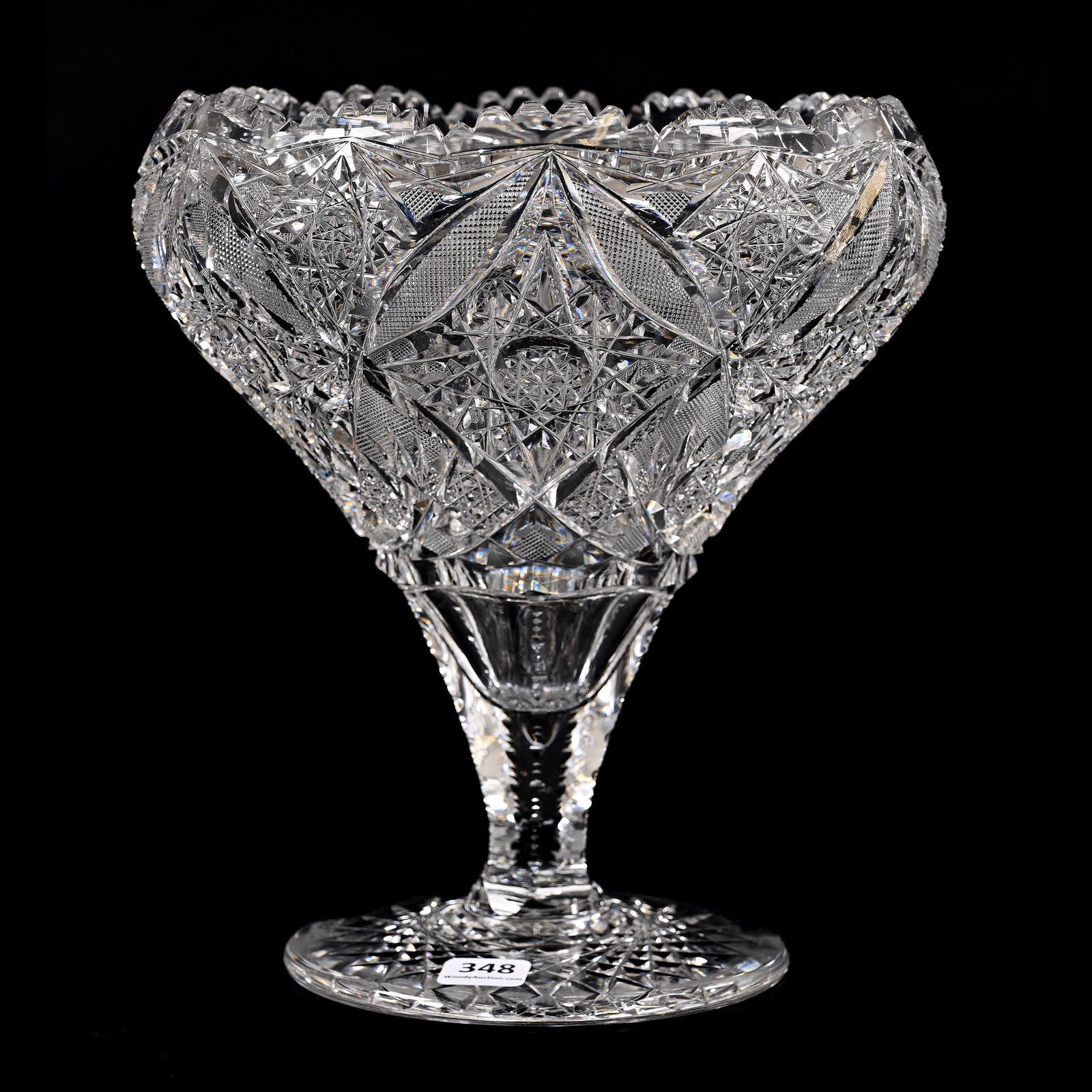 Tazza Vase, ABCG, Pattern #100 By Elmira (1 of 4)