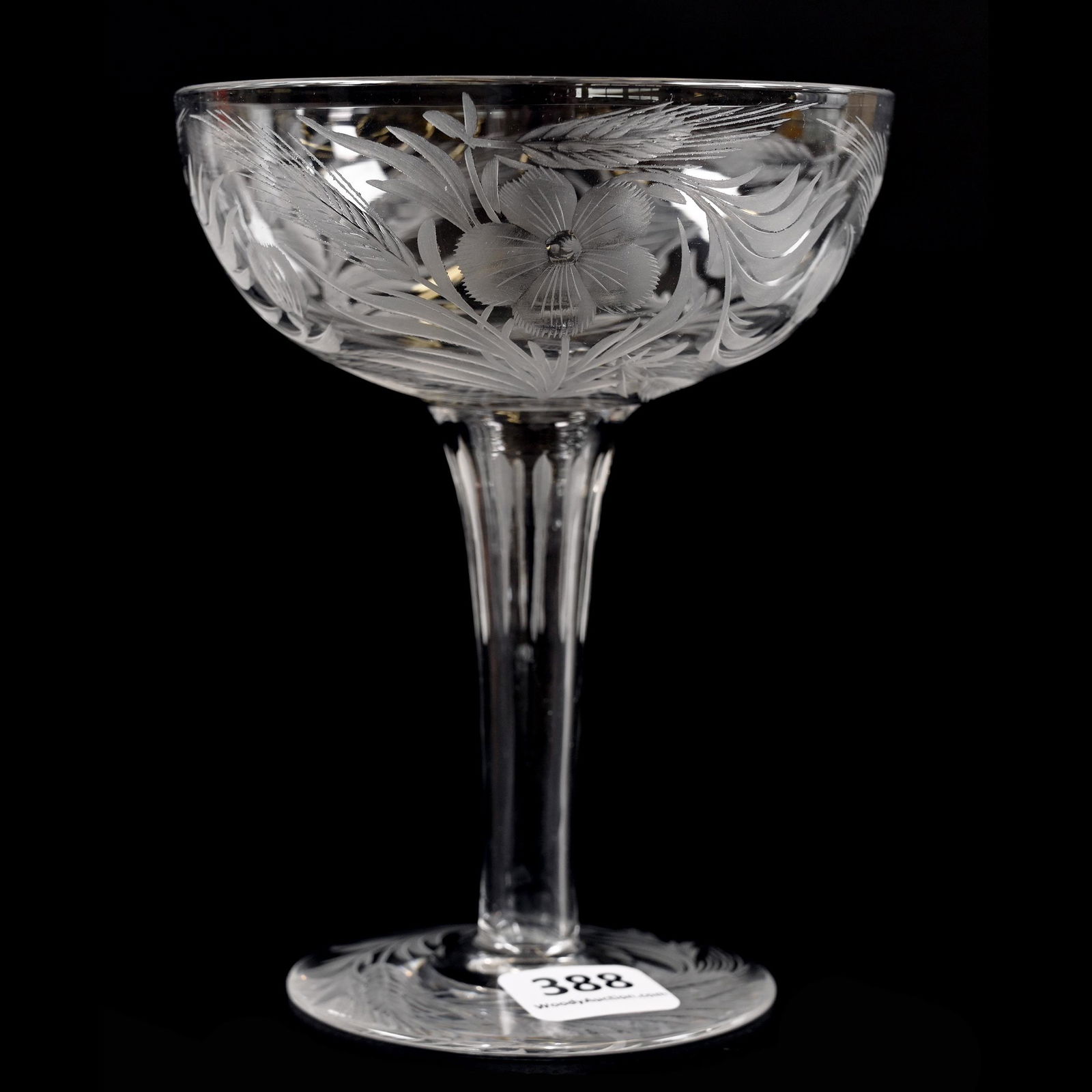 Champagne, Hollow Stem, ABCG, Signed Libbey (1 of 3)