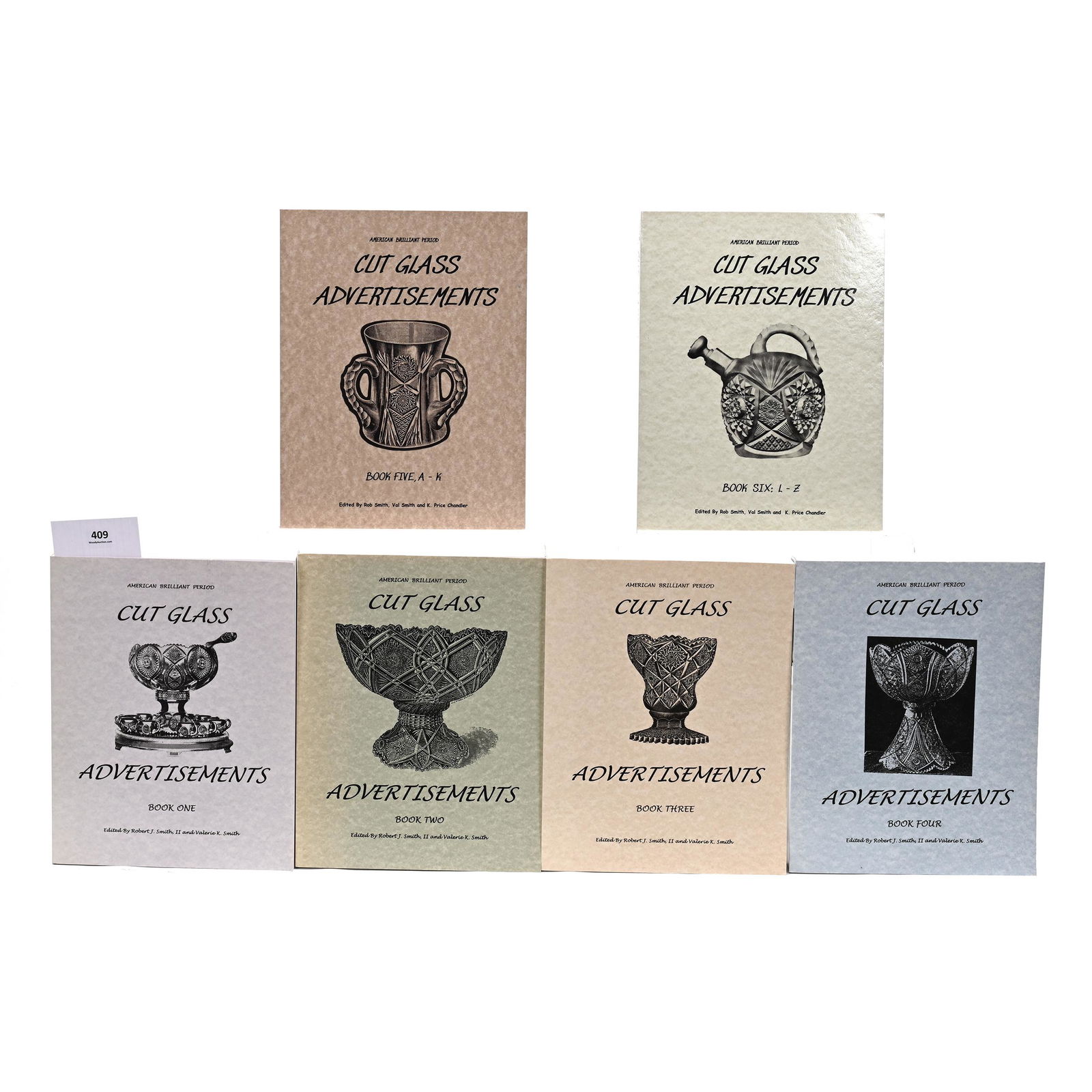 Books - American Brilliant Cut Glass Advertisements (1 of 4)