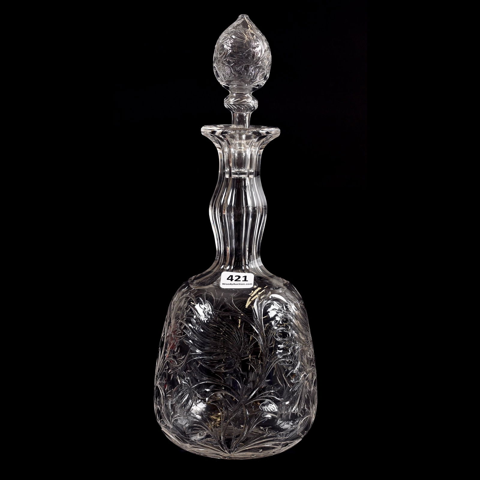 Decanter, ABCG, Signed Libbey (1 of 3)