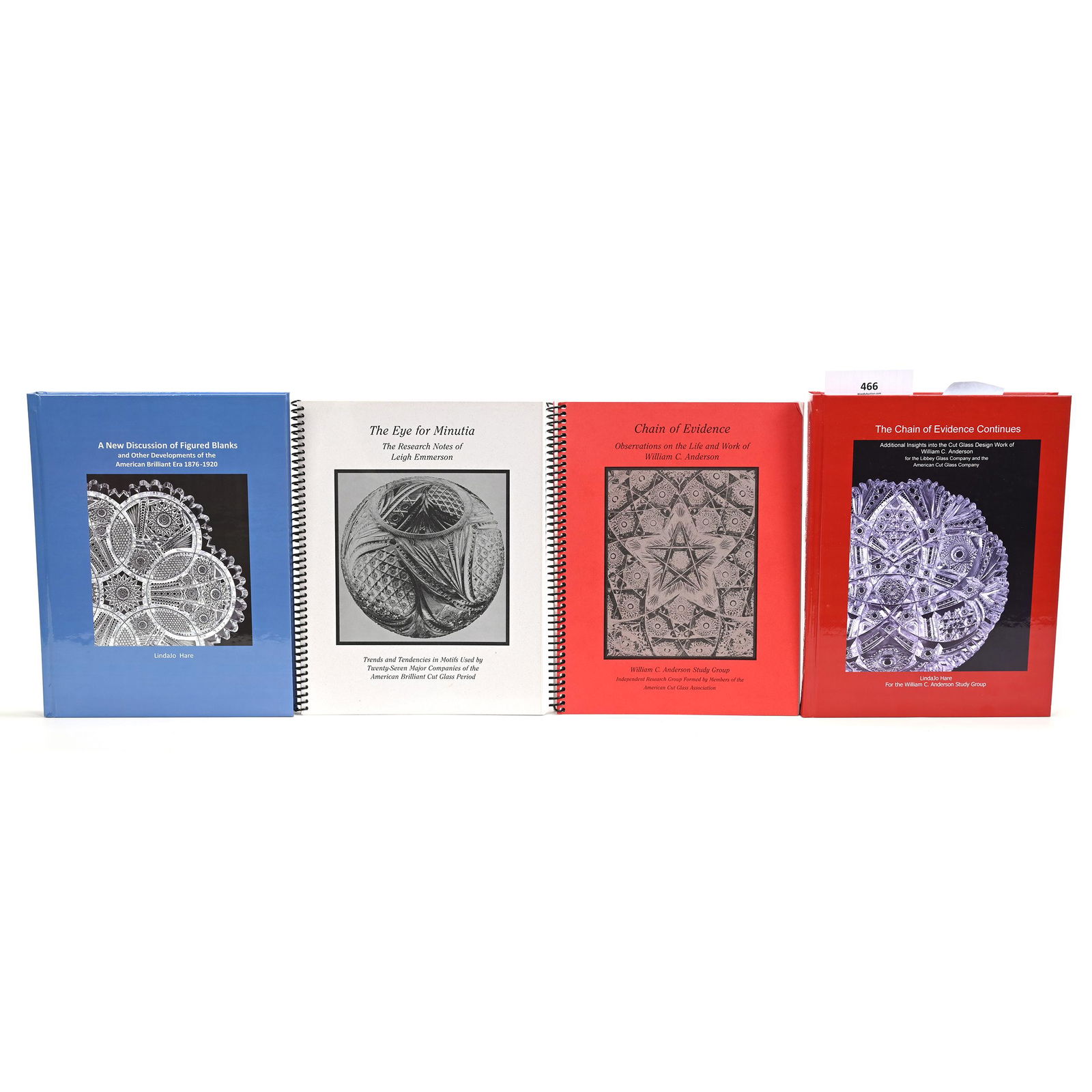 (4) Books, American Brilliant Cut Glass (1 of 3)