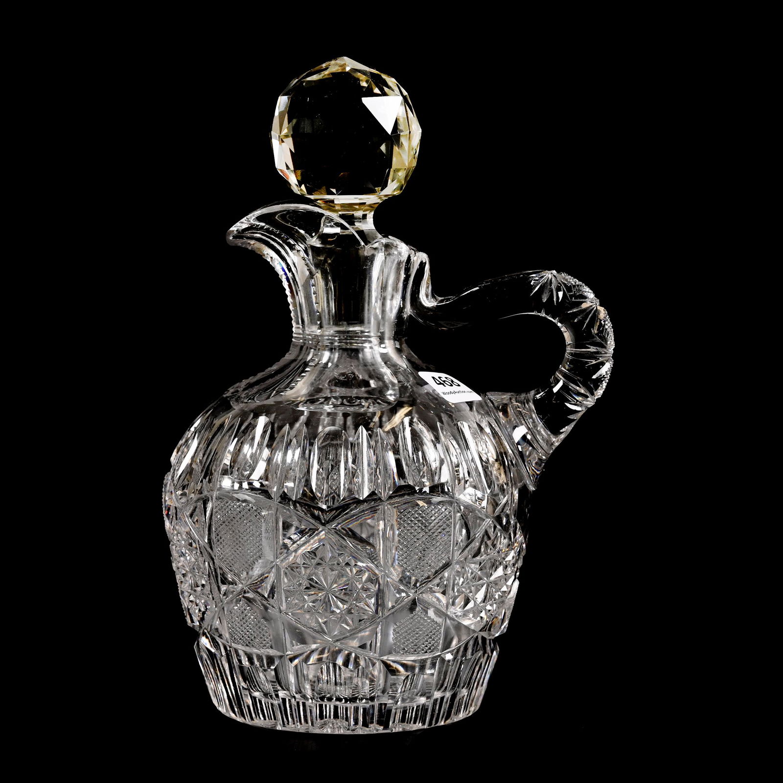 Decanter, ABCG, Glenwood Pattern By Bergen (1 of 4)