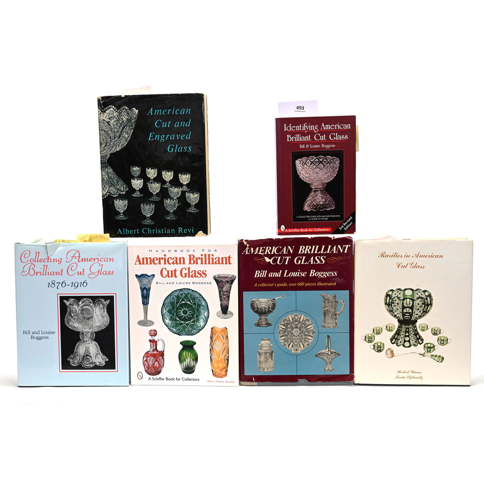 (6) Books, American Brilliant Cut Glass (1 of 6)