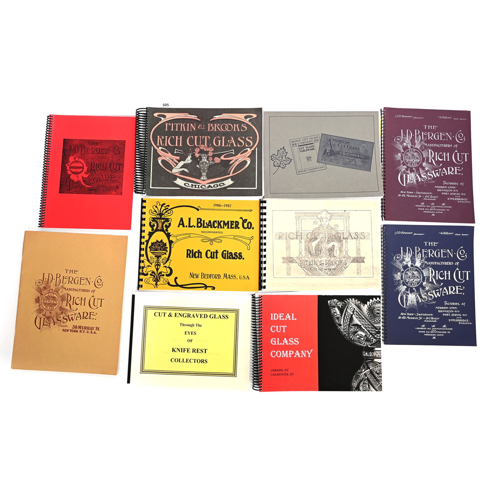 (10) Catalogs - American Brilliant Cut Glass (1 of 5)
