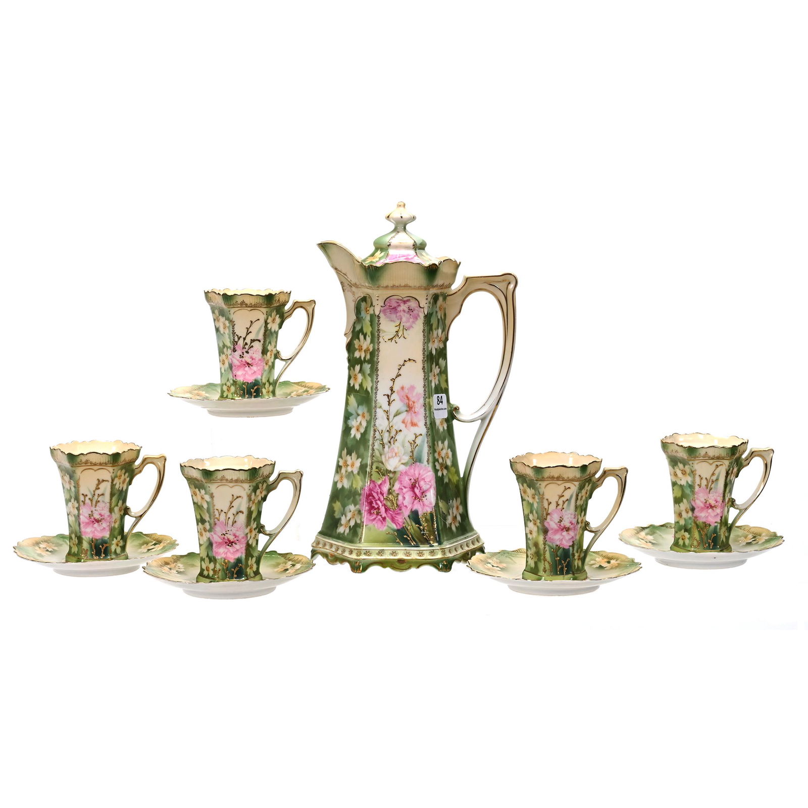 Chocolate Set Marked R.S. Prussia (1 of 8)