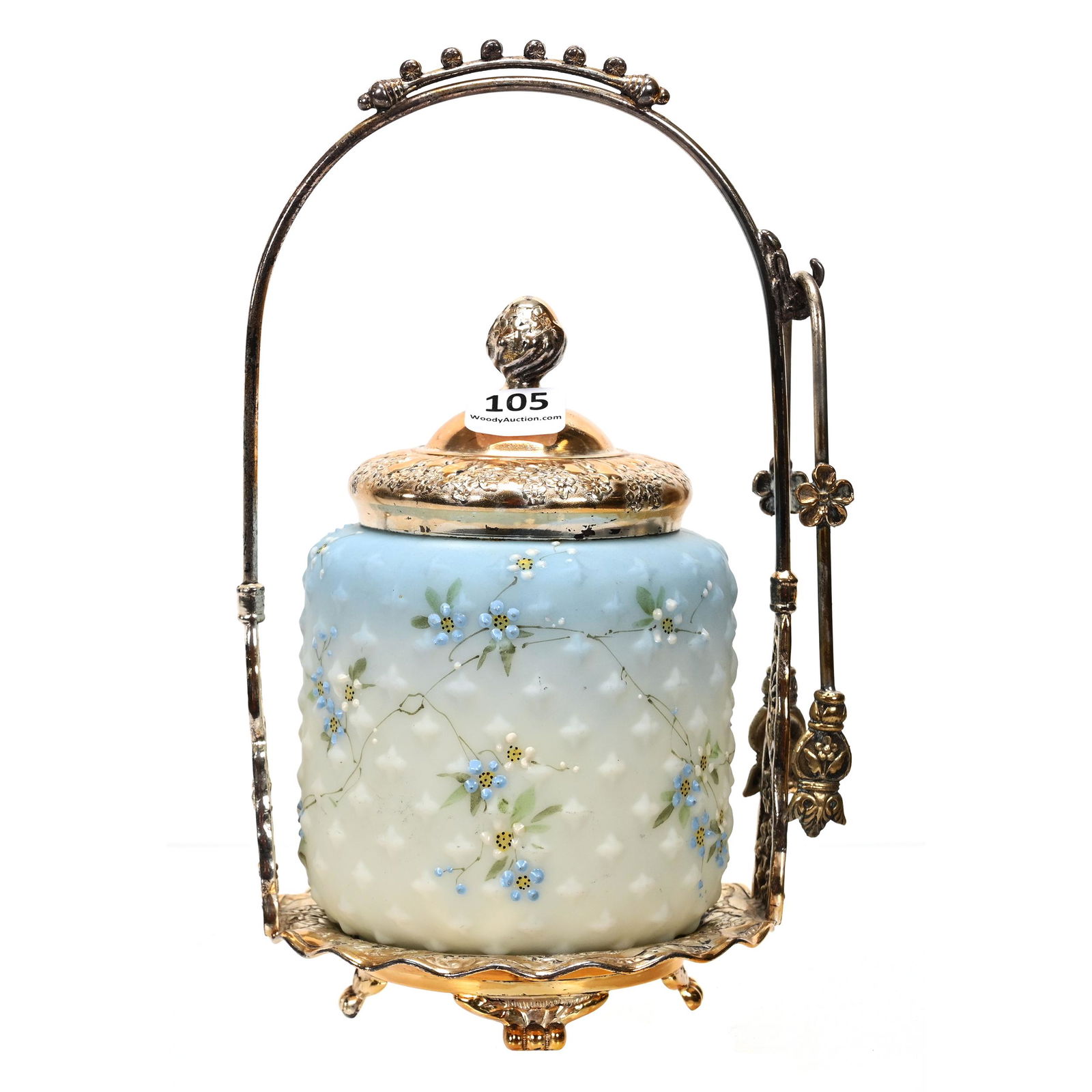 Victorian Pickle Castor, Unmarked Crown Milano (1 of 3)