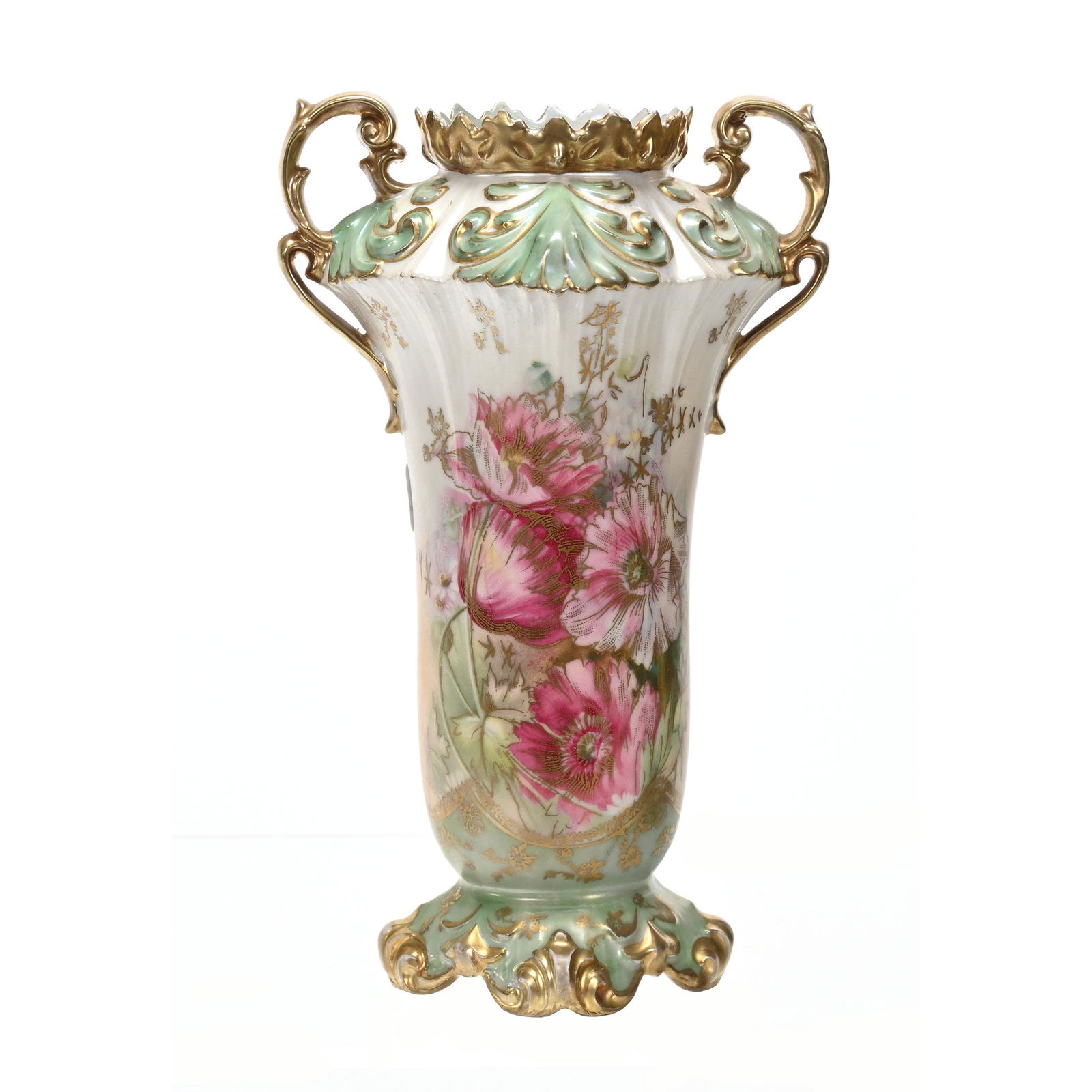 Vase Marked R.S. Prussia, Two Handles (1 of 4)