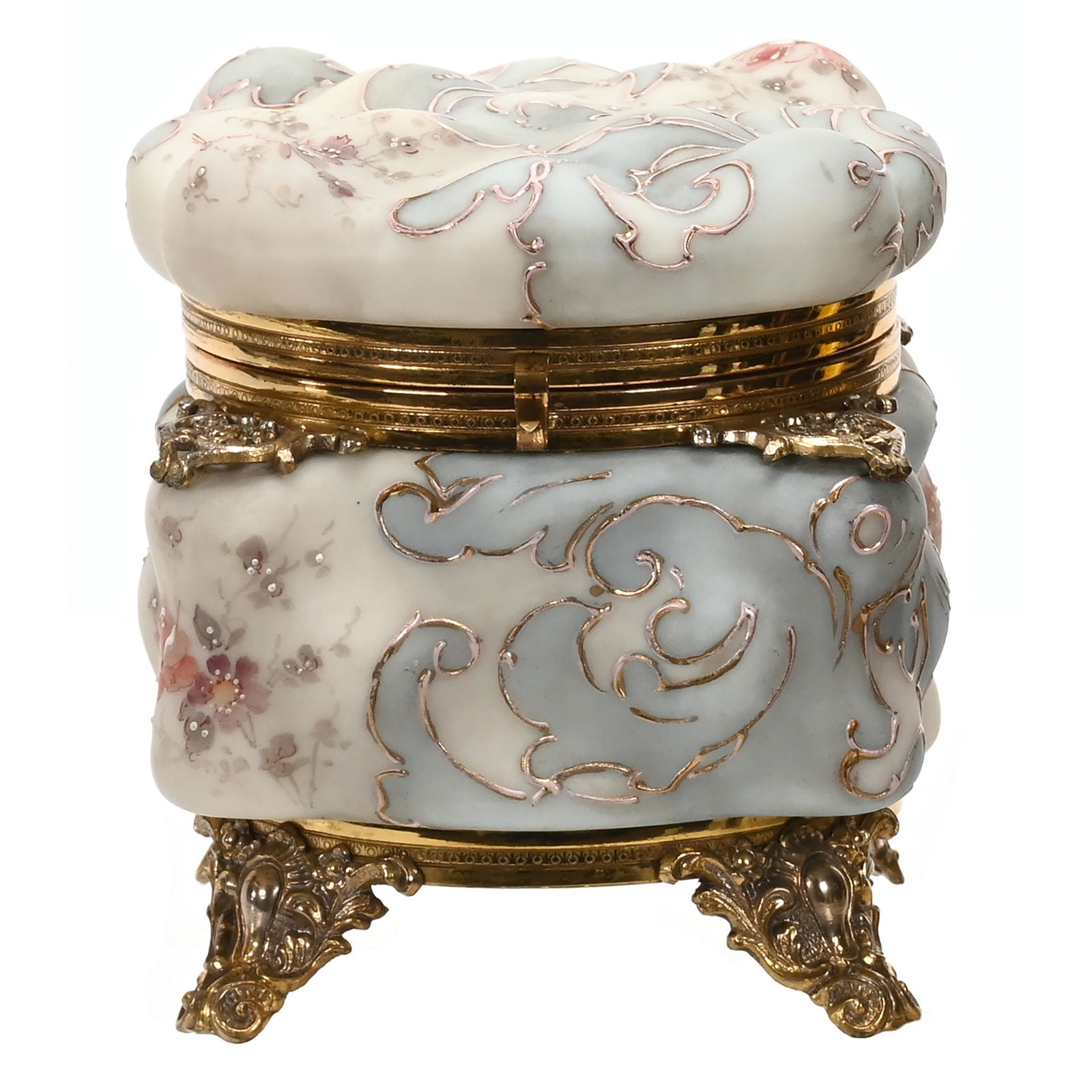 Jewel Box, Unmarked Wave Crest, Egg Crate Mold (1 of 4)