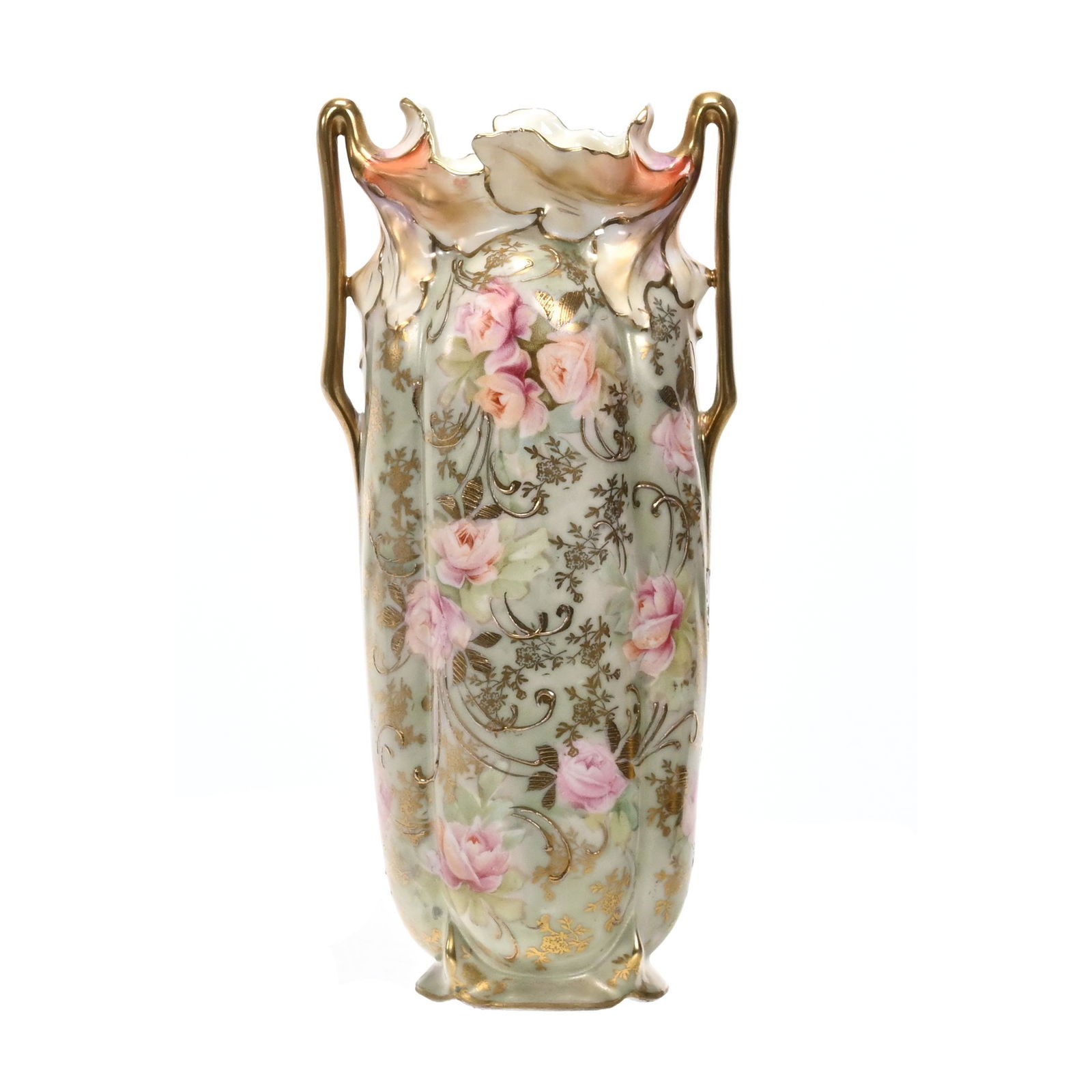 Vase, Two Handles, Marked Royal Vienna (1 of 3)