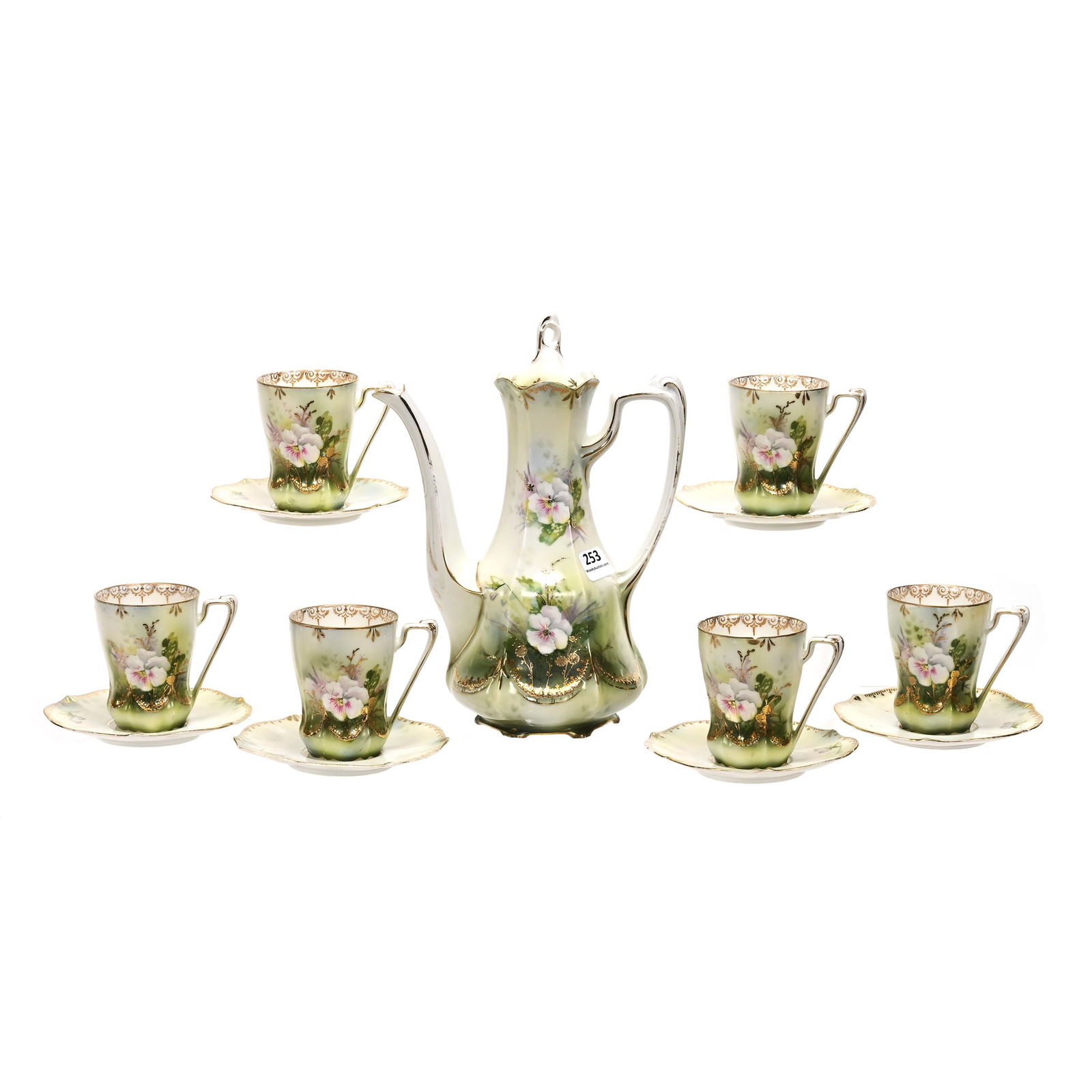 Demitasse Set Marked R.S. Prussia (1 of 3)