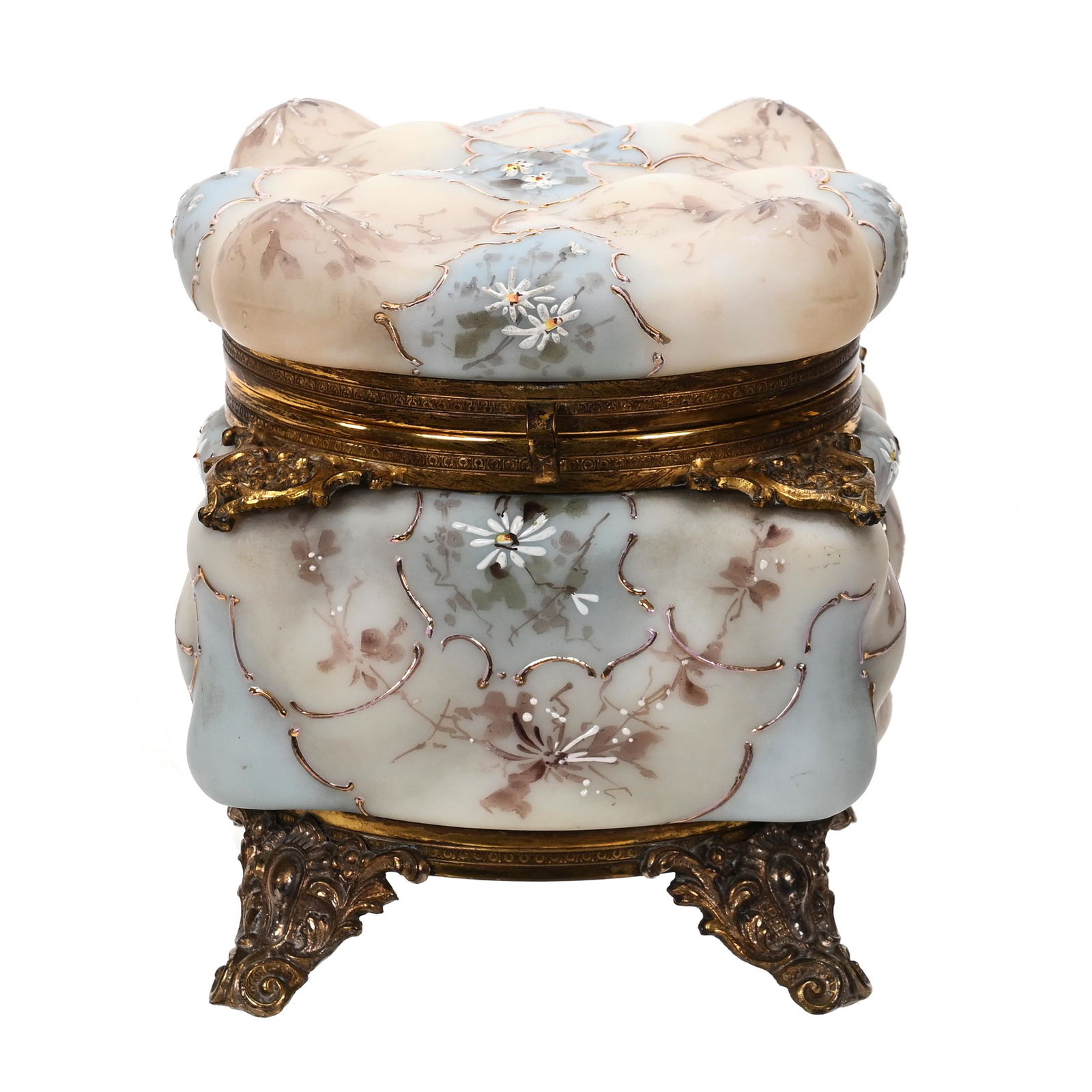 Jewel Box, Unmarked Wave Crest Egg Crate Mold (1 of 4)