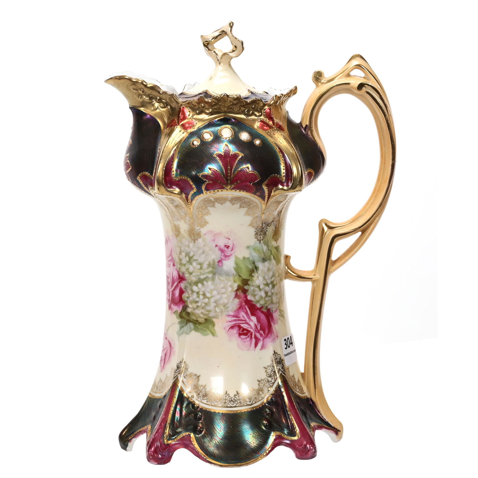 Chocolate Pot Marked R.S. Prussia (1 of 3)