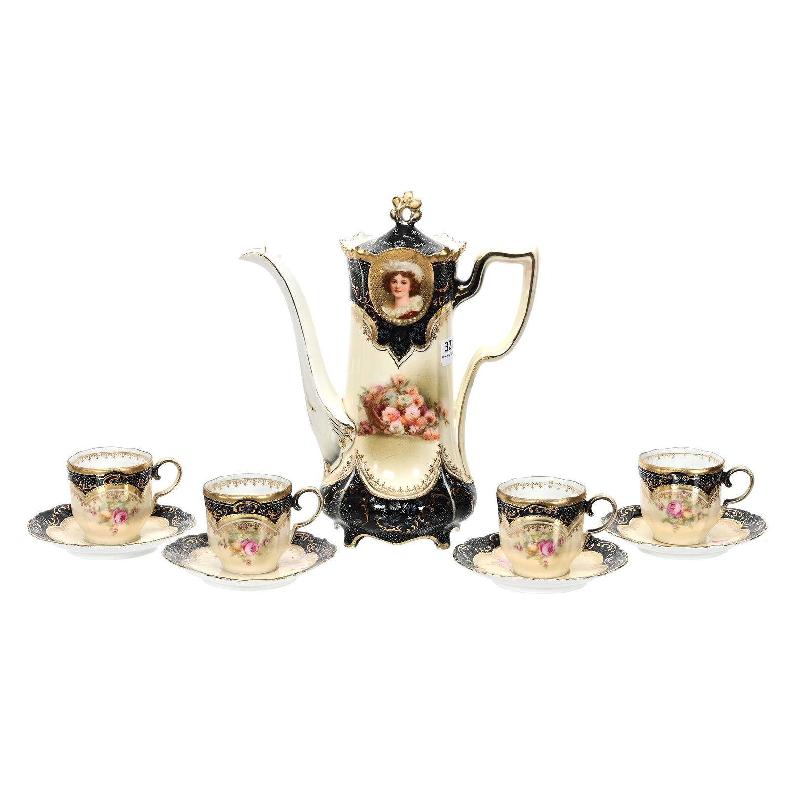 Demitasse Set Marked R.S. Prussia (1 of 3)