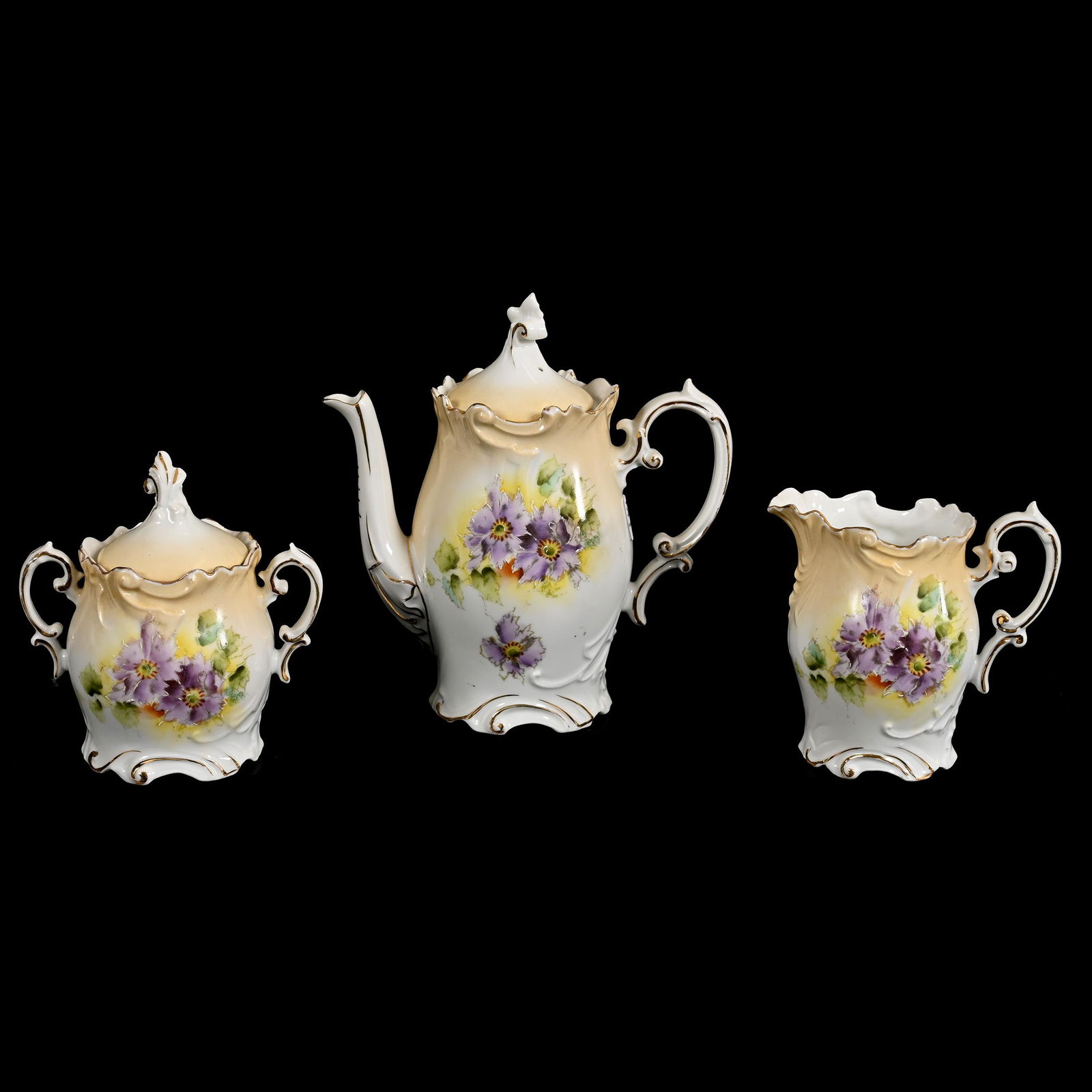 Tea Set, Unmarked R.S. Prussia (1 of 3)