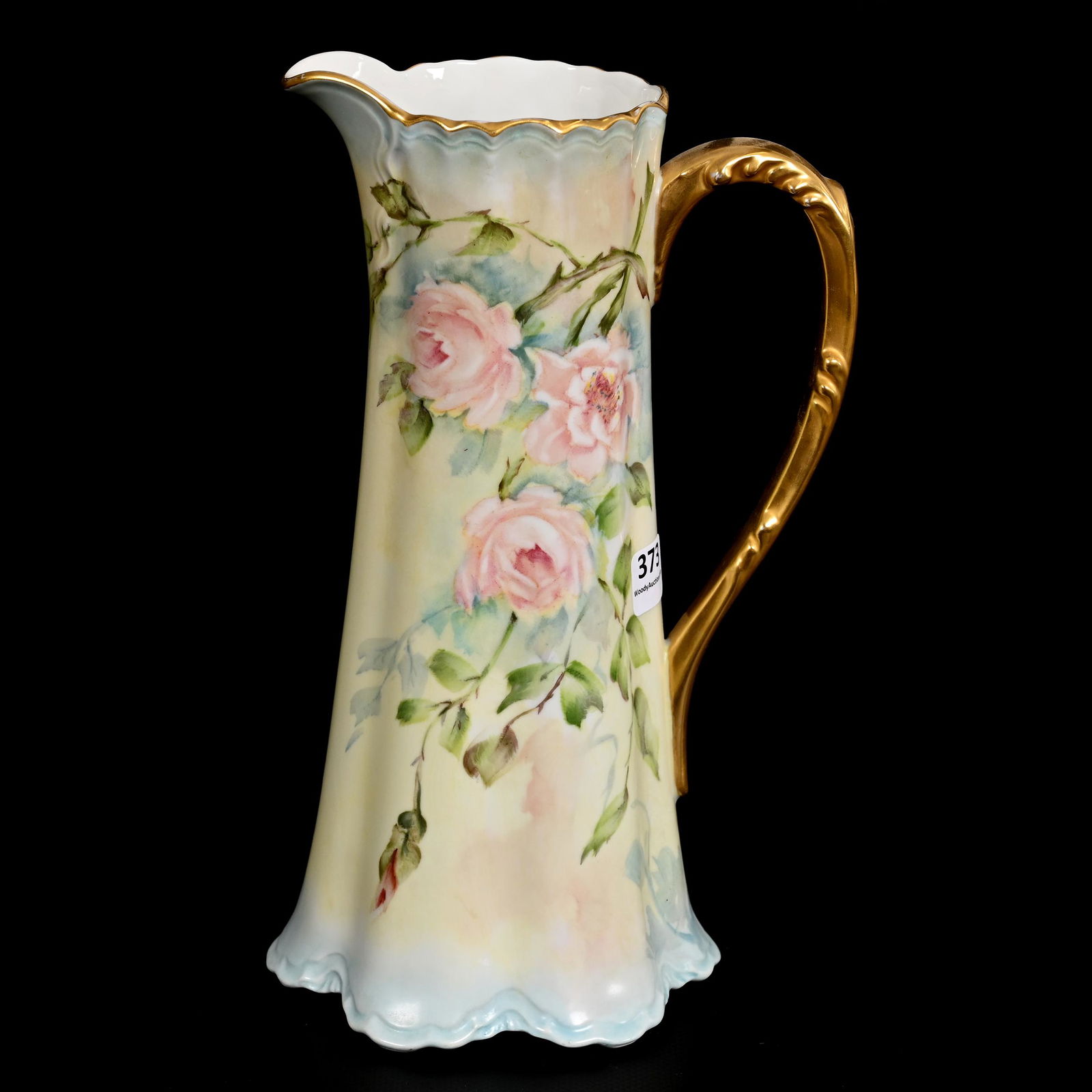 Pitcher, Unmarked Bavaria Porcelain (1 of 3)