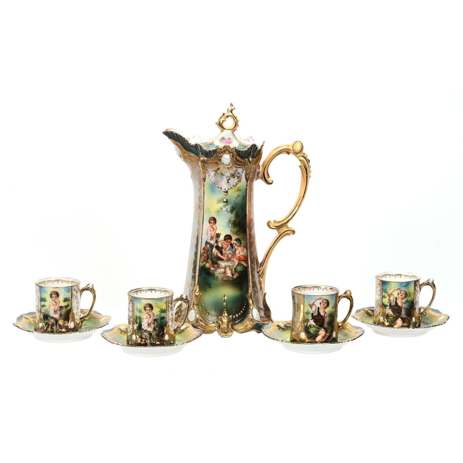 Chocolate Set, R.S. Prussia (1 of 3)