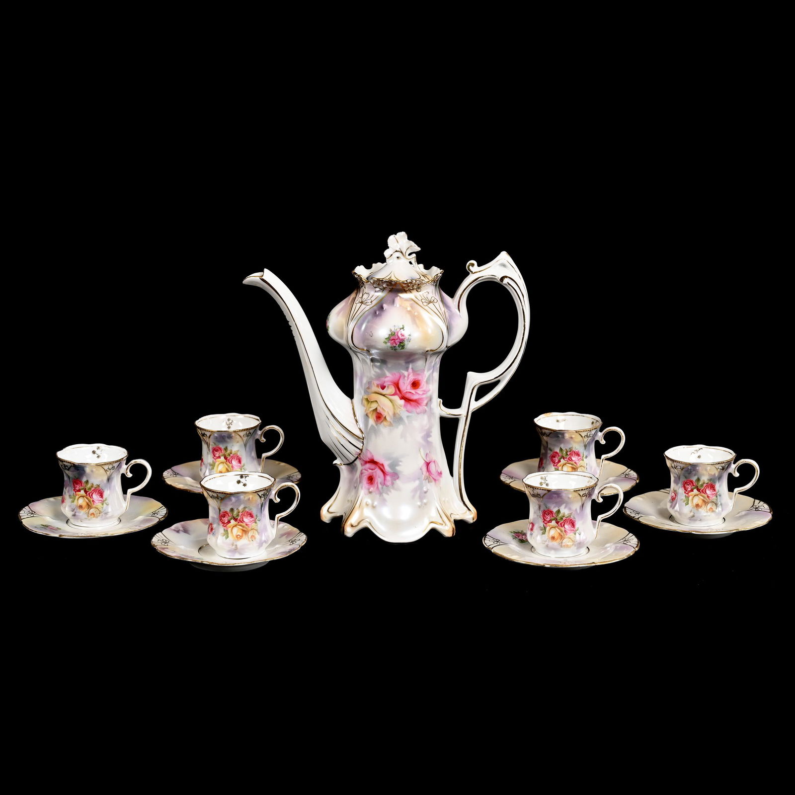 Demitasse Set Marked R.S. Prussia (1 of 3)