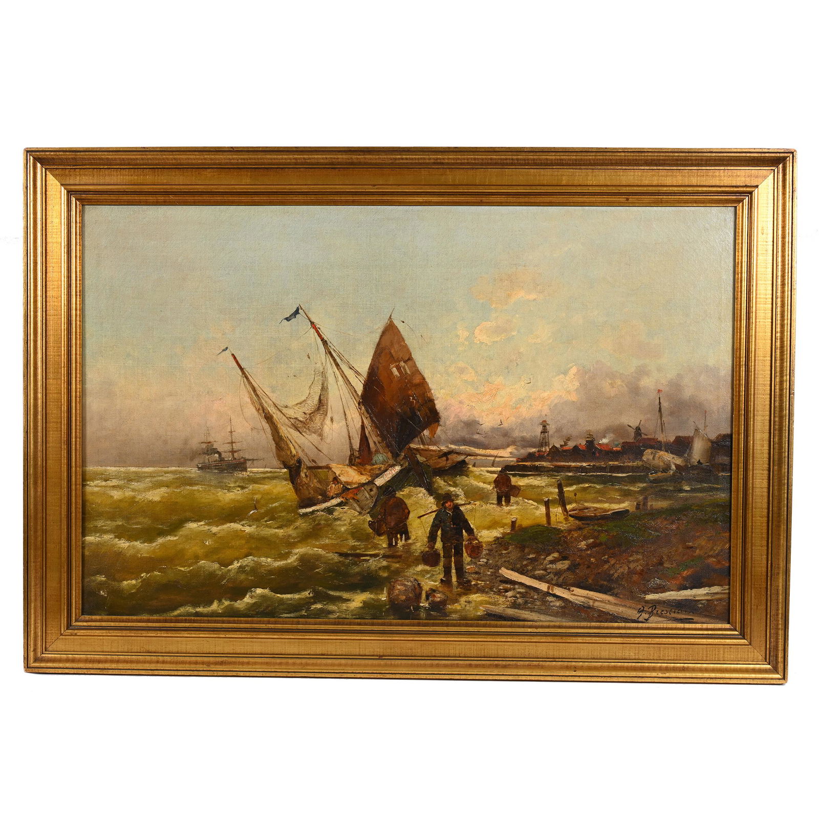 Painting - Austrian Oil On Canvas, Portrait (1 of 5)